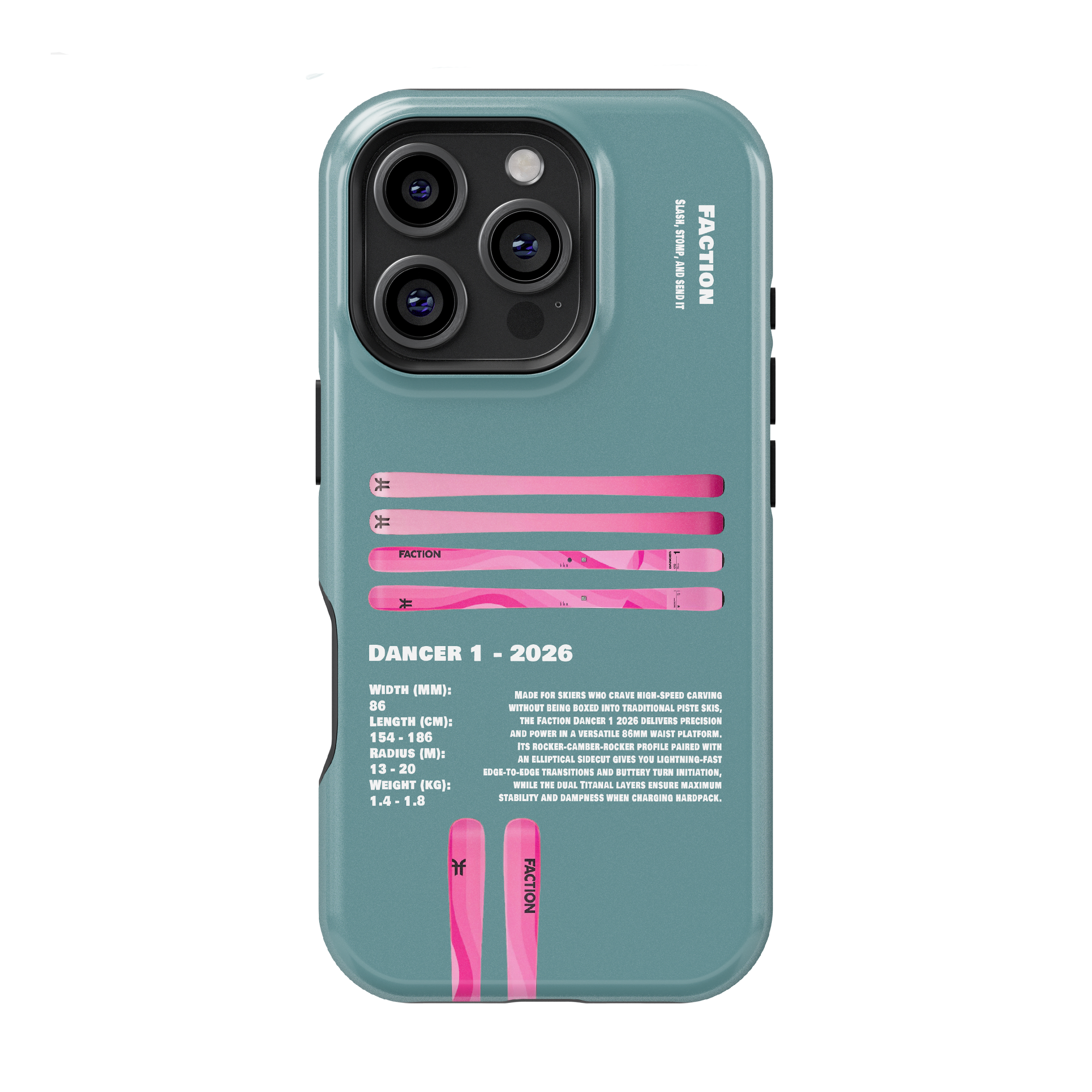 Faction Dancer 1 2026 Ski Phone Case