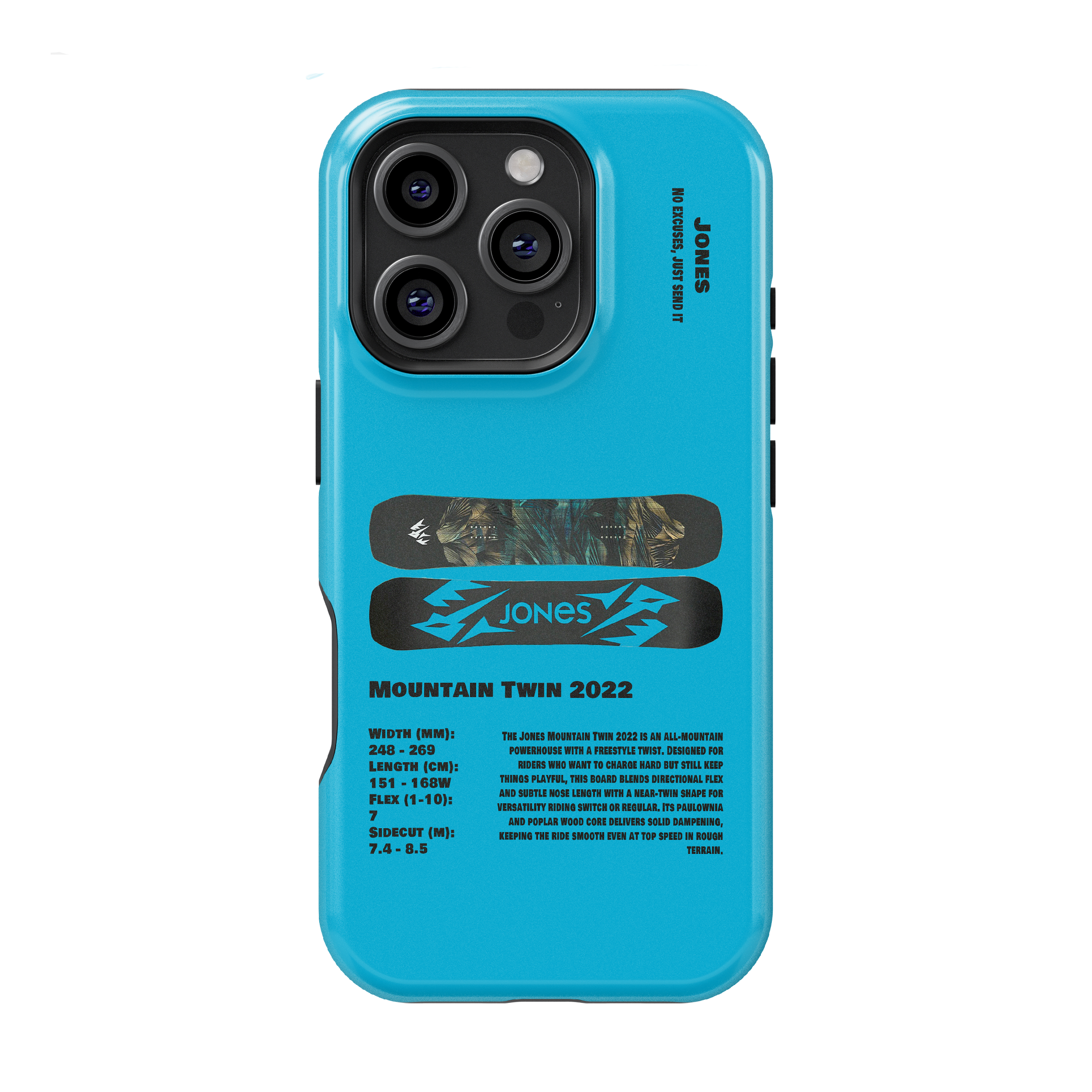 Jones Mountain Twin 2022 Snowboard Phone Case