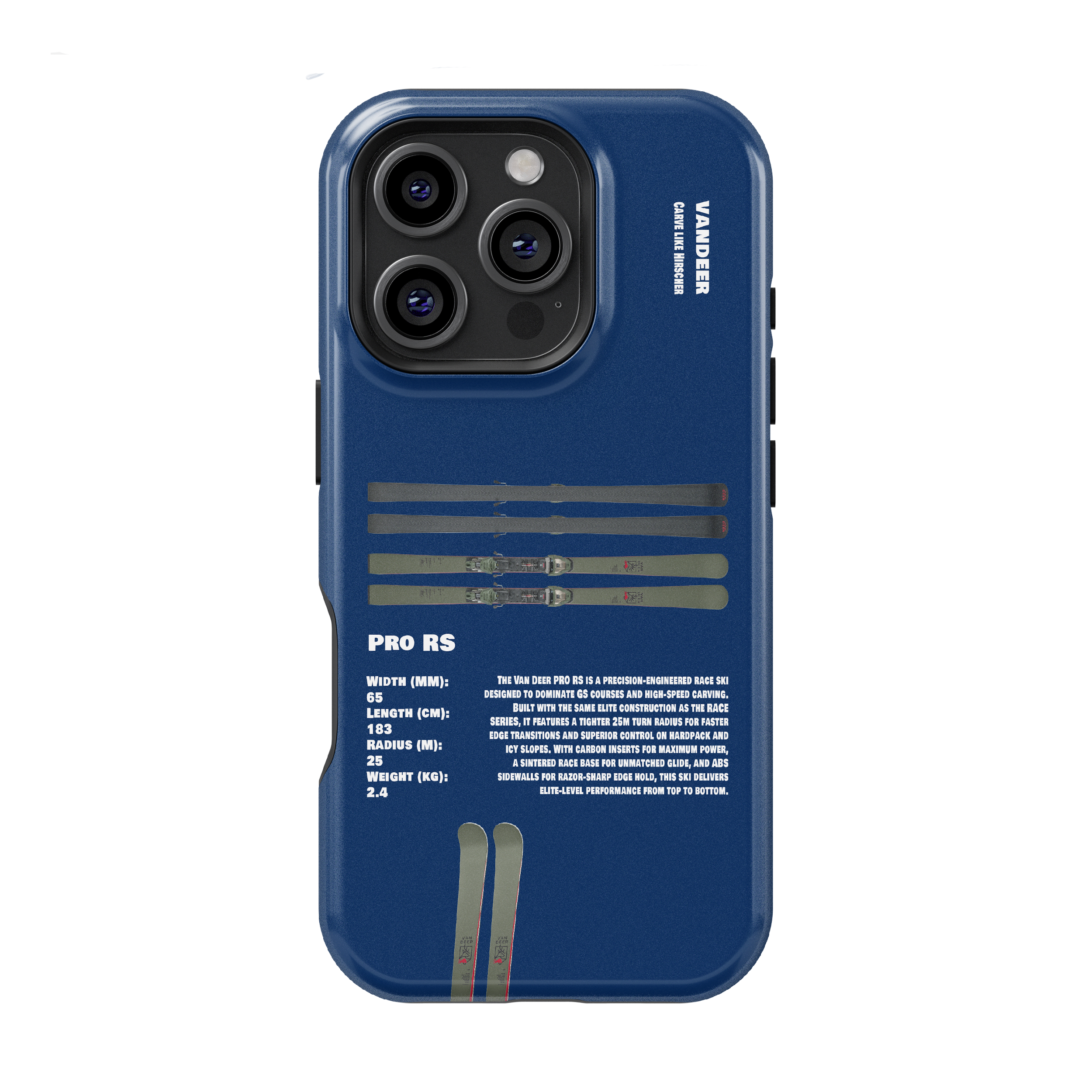 Étui de téléphone Van Deer HPOWER 68 Ski