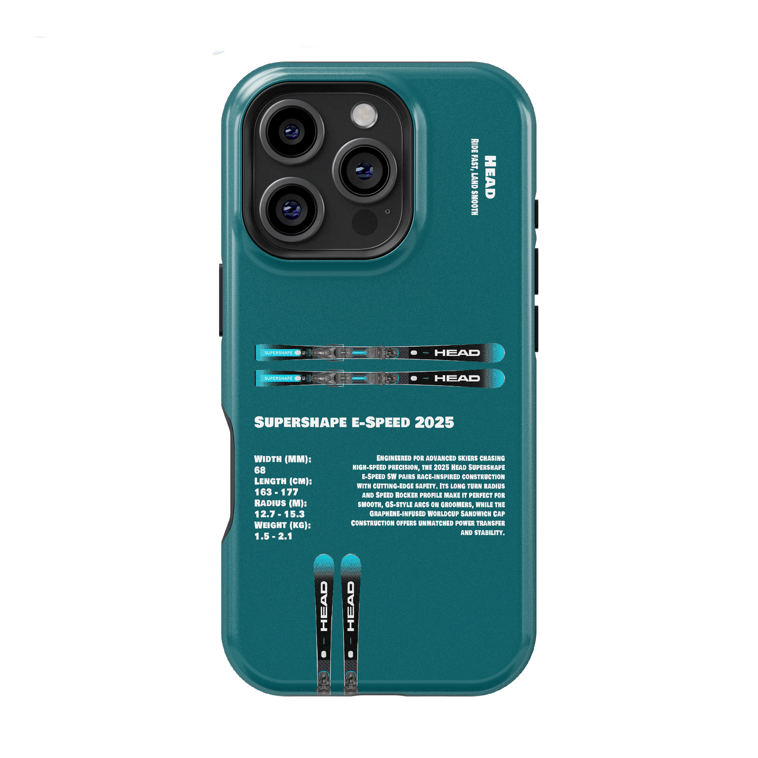 Étui de téléphone Head Supershape eSpeed ​​2025 Ski