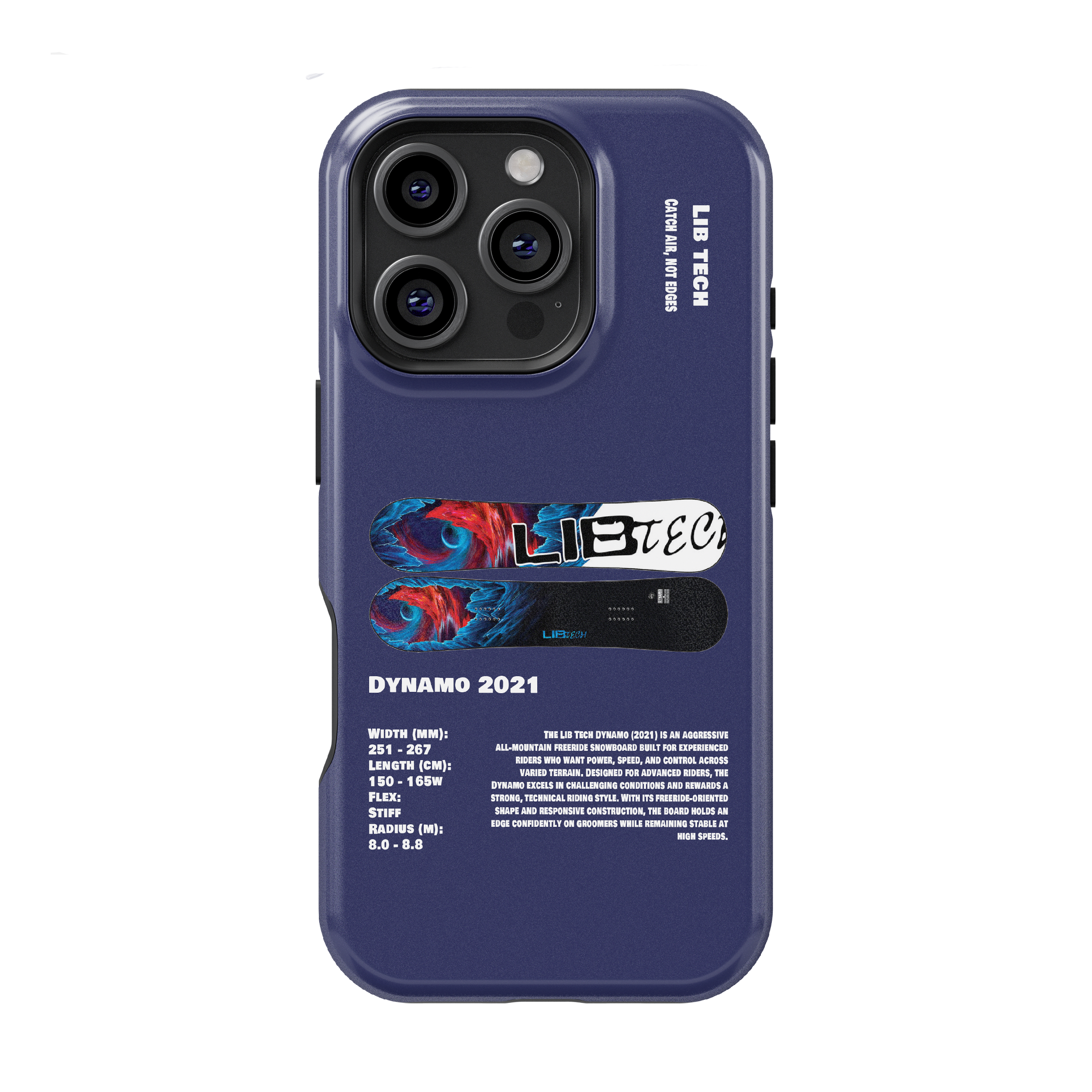 Lib Tech Dynamo 2021 Snowboard Phone Case