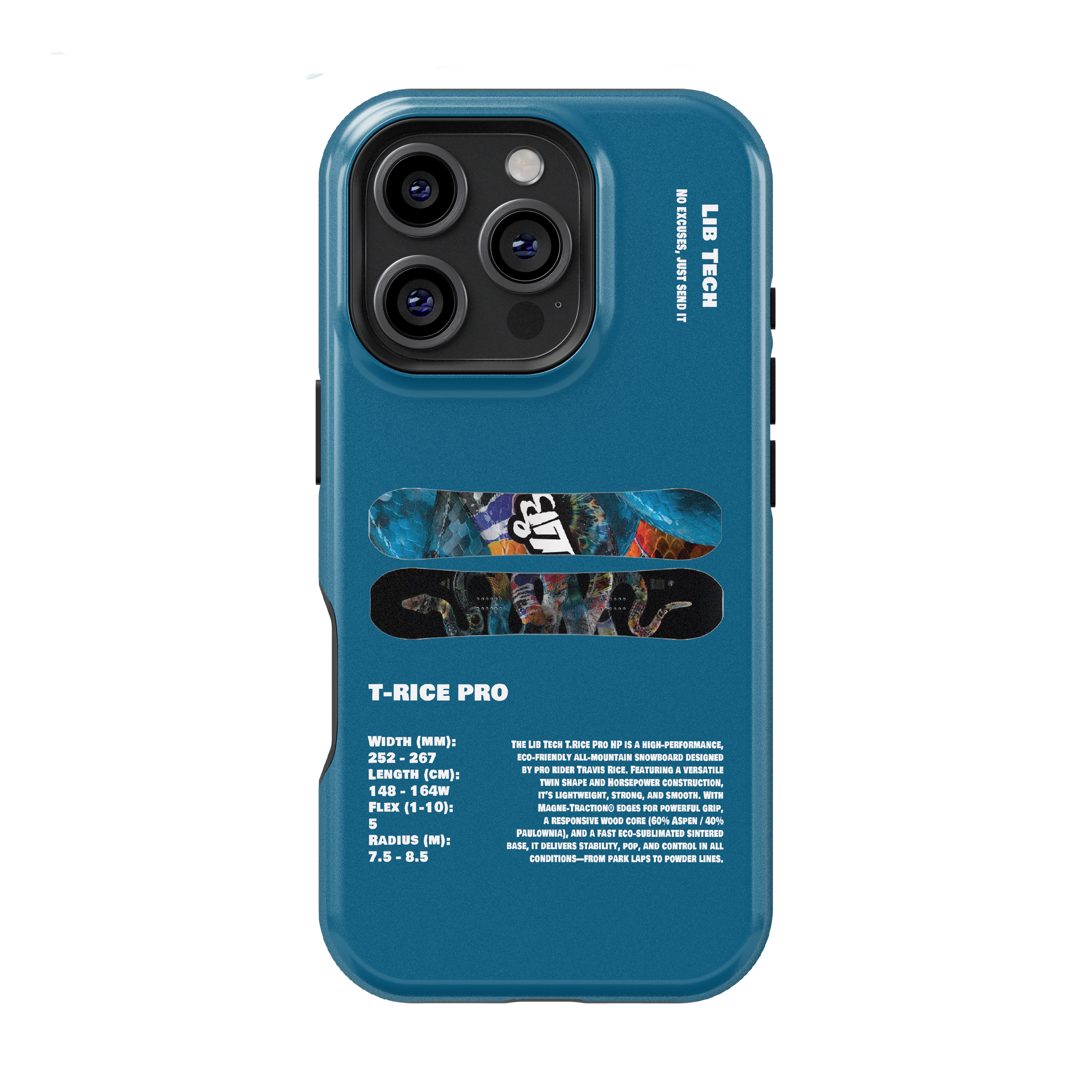 Étui de téléphone Lib Tech Cold Brew 2024 Snowboard