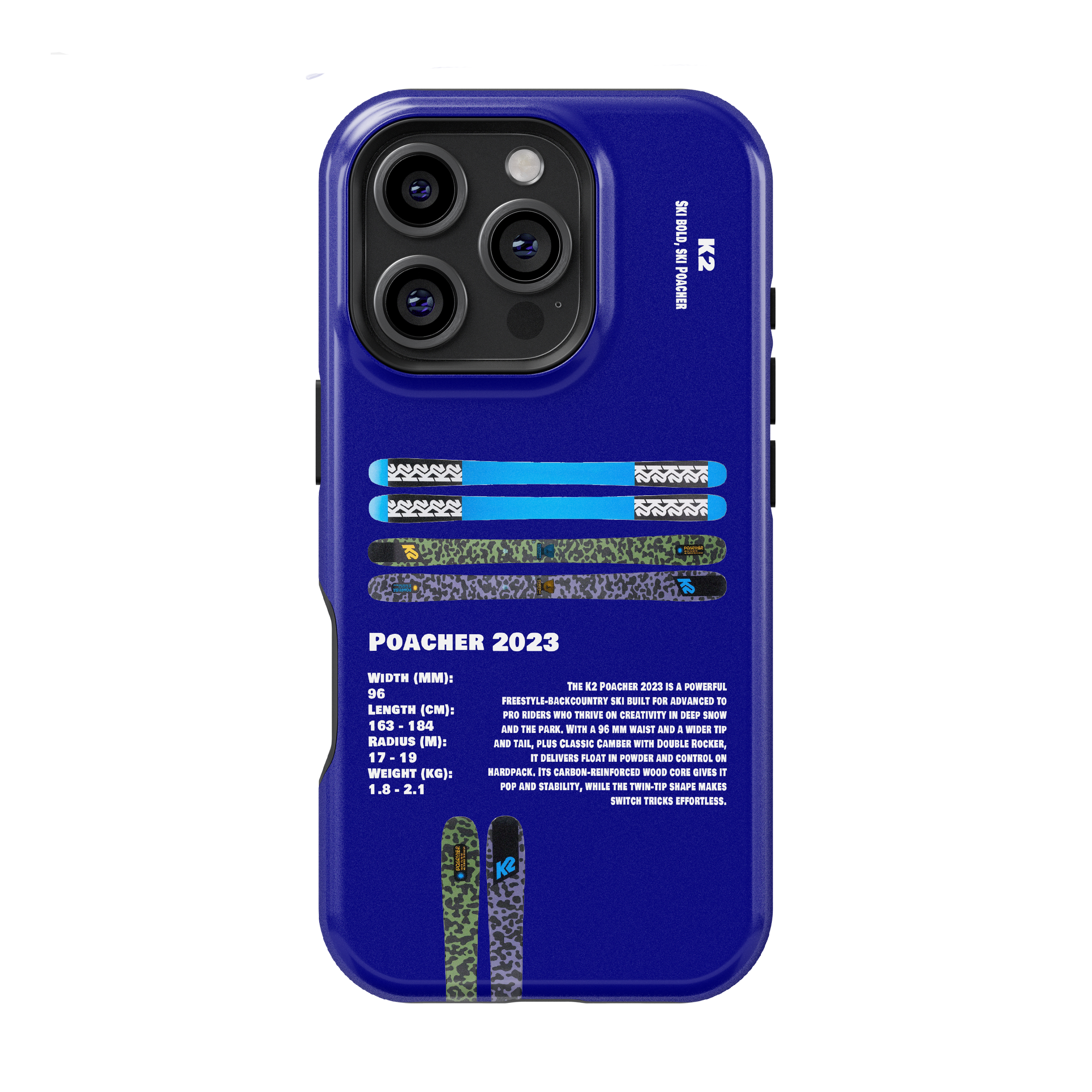 Étui de téléphone K2 Poacher 2023 pour le ski