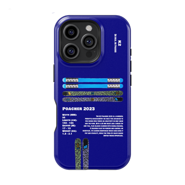 K2 Poacher 2023 Ski Phone Case – Skiingcreed