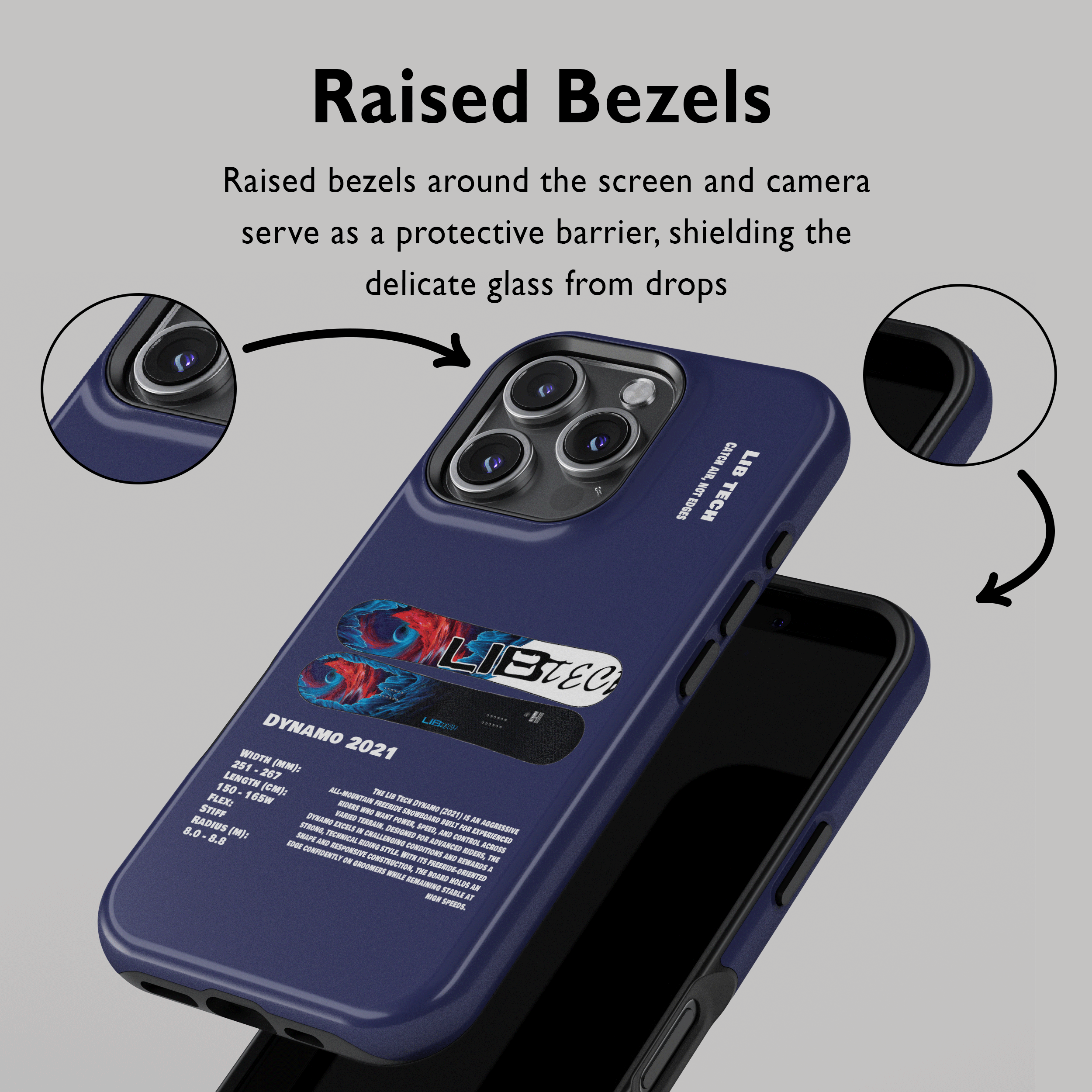 Lib Tech Dynamo 2021 Snowboard Phone Case