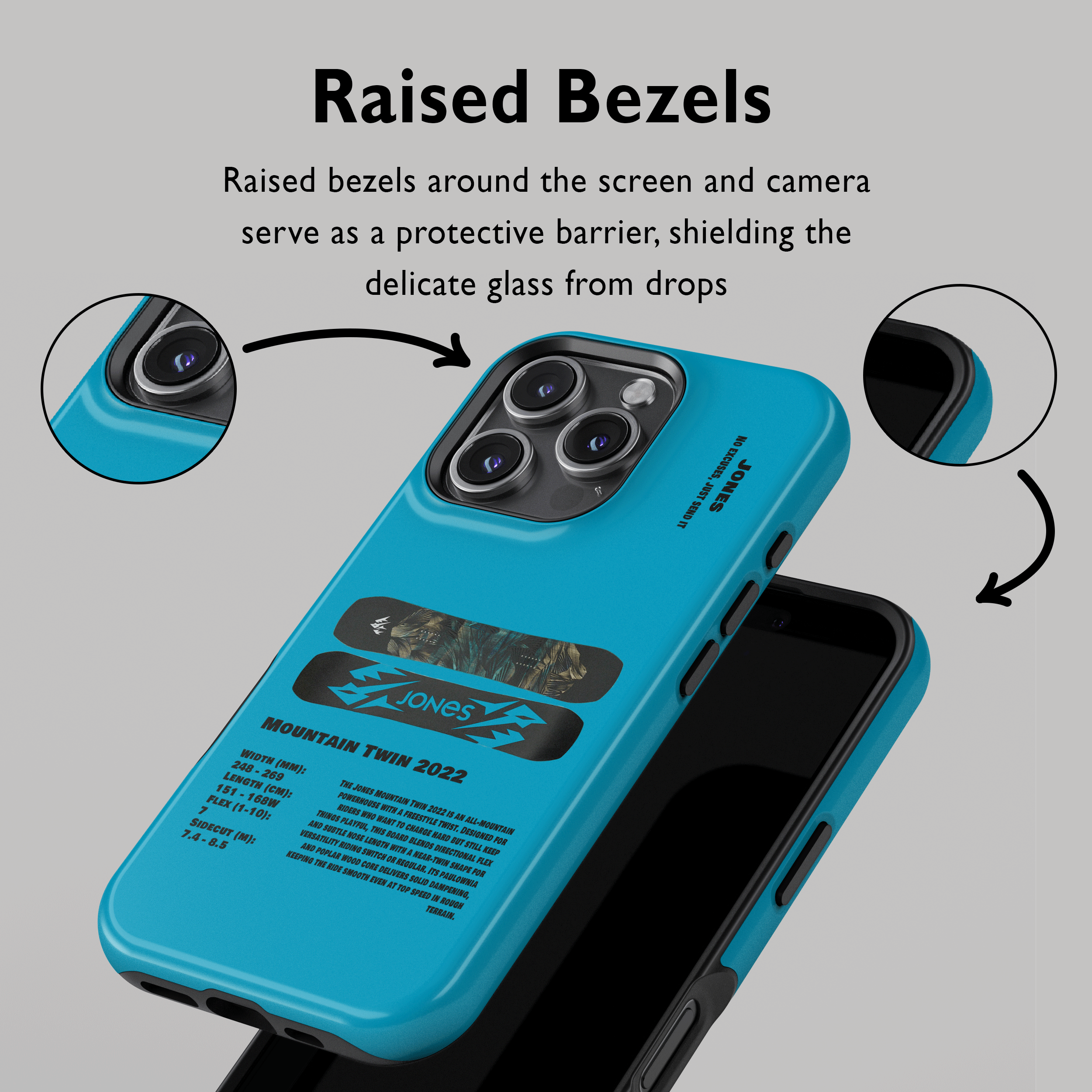 Jones Mountain Twin 2022 Snowboard Phone Case