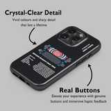 Santa cruz Decoder Roskopp Drop Thru Skateboard Phone Case