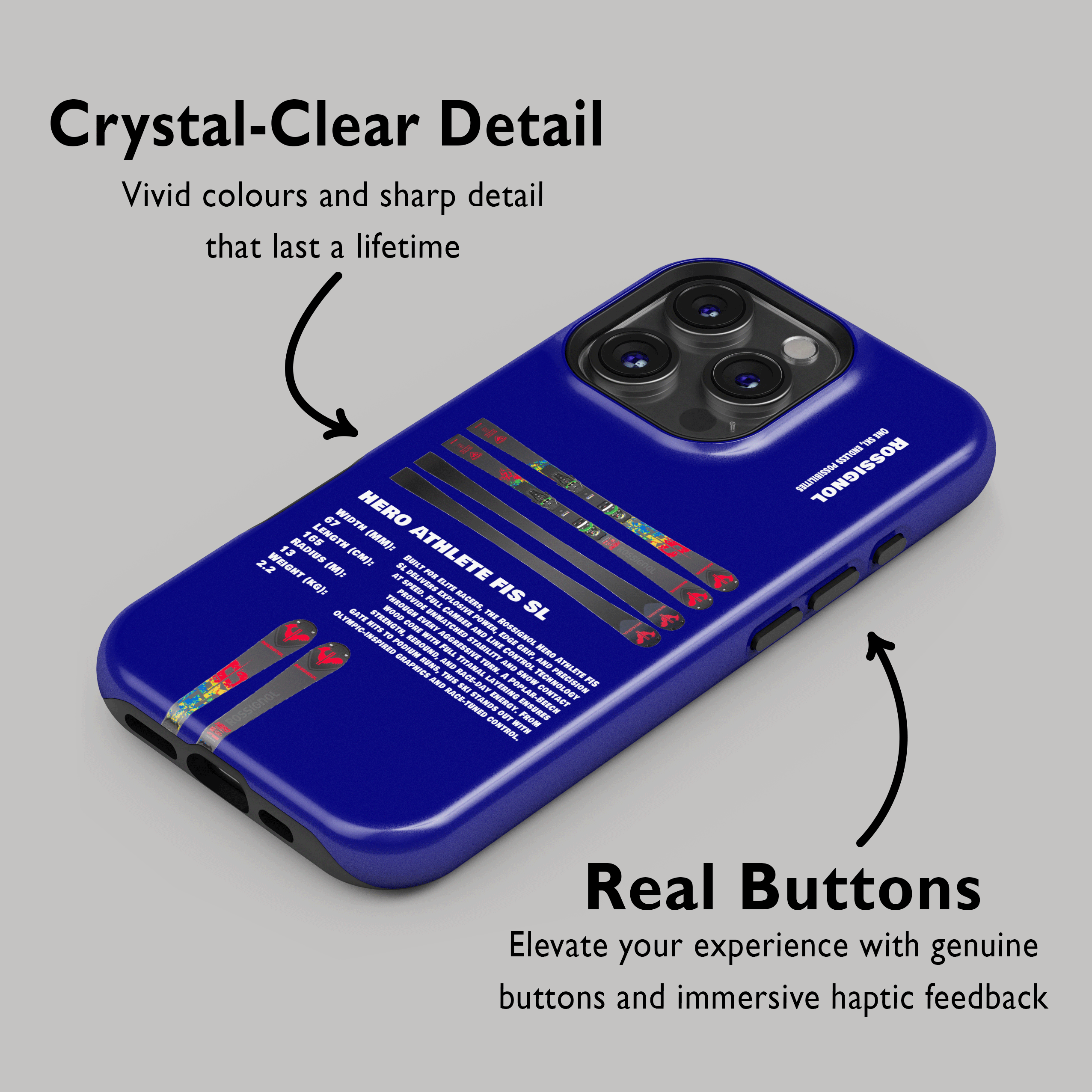 Rossignol Hero Athlete FIS SL Ski Phone Case