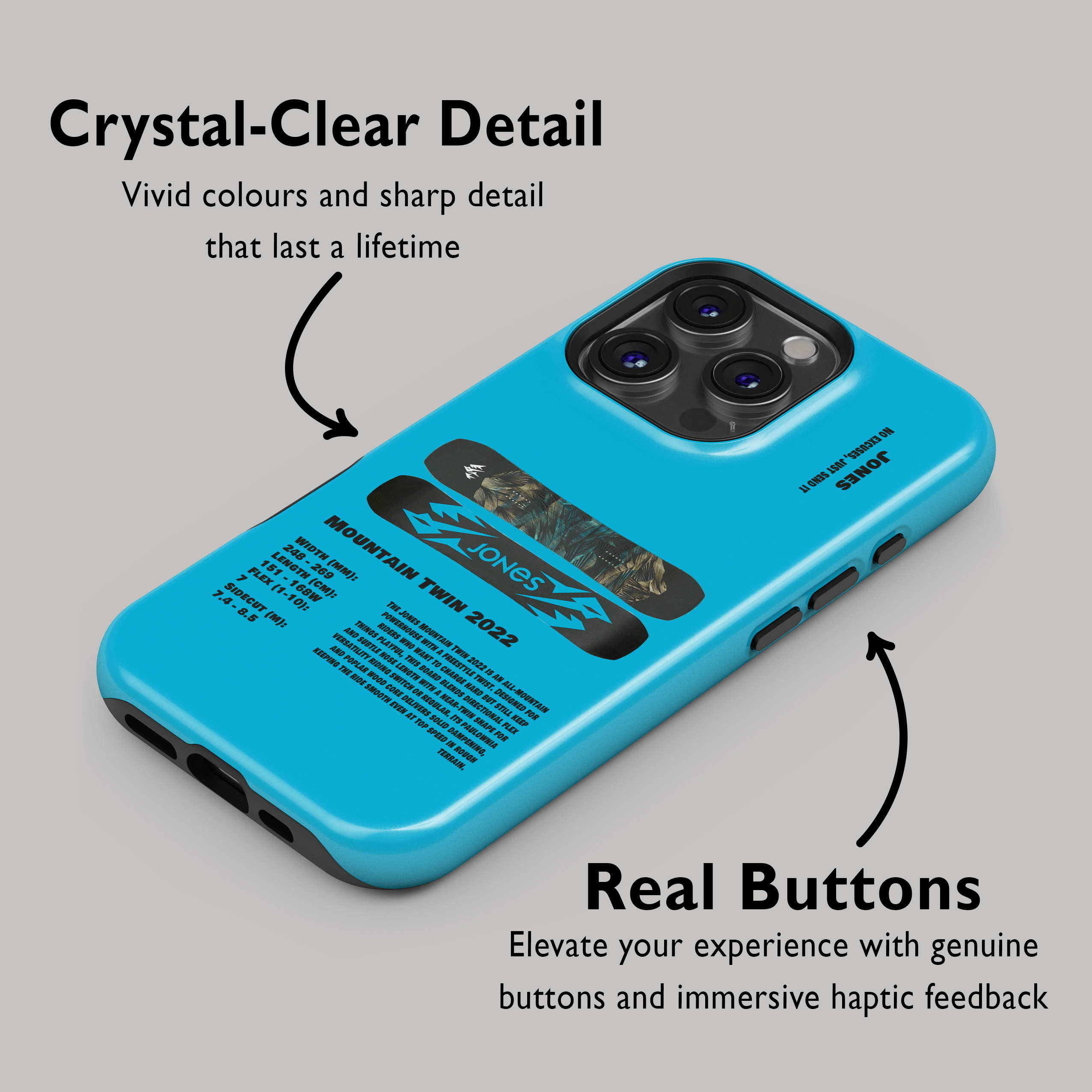 Jones Mountain Twin 2022 Snowboard Phone Case