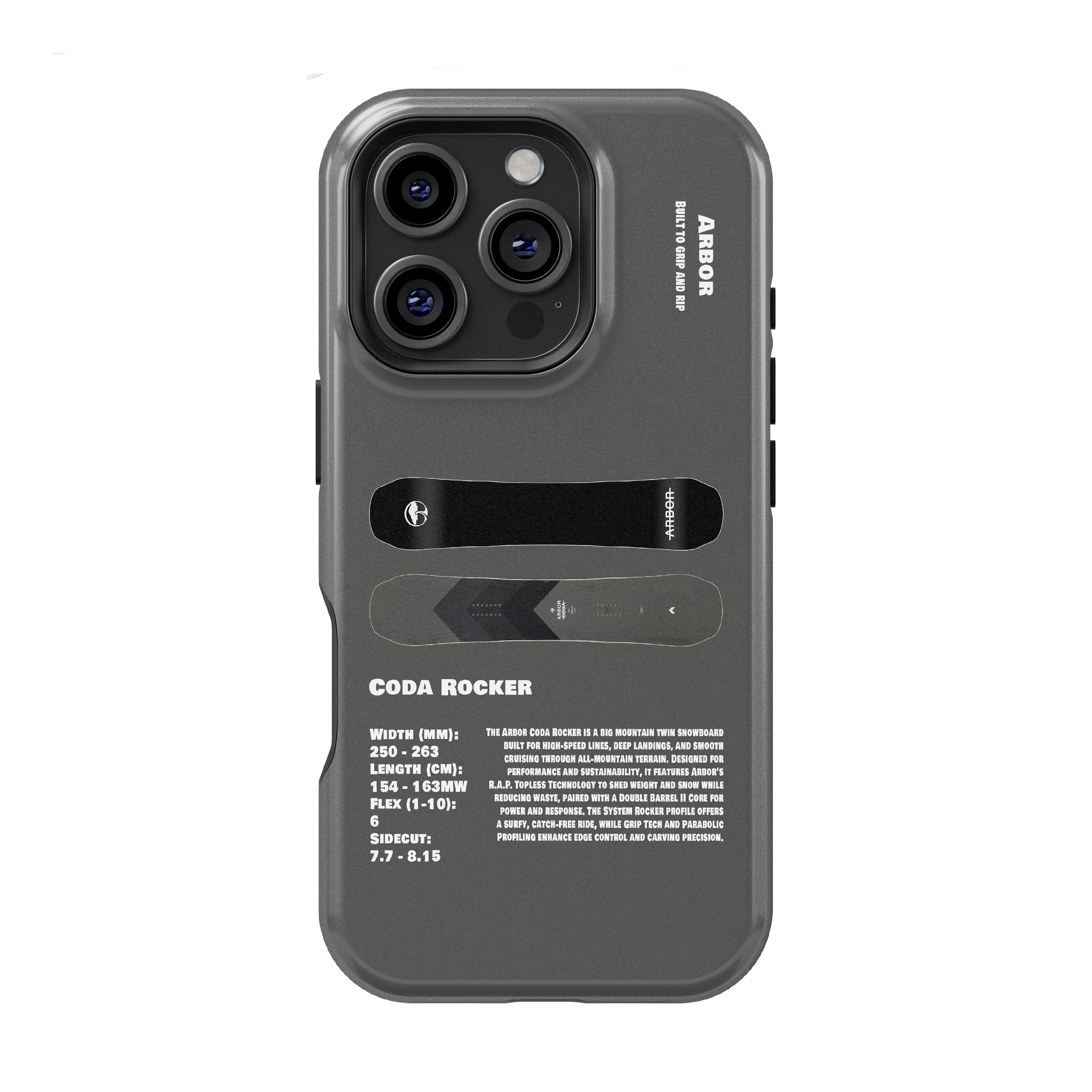 Étui de téléphone Capita Mega Death Snowboard