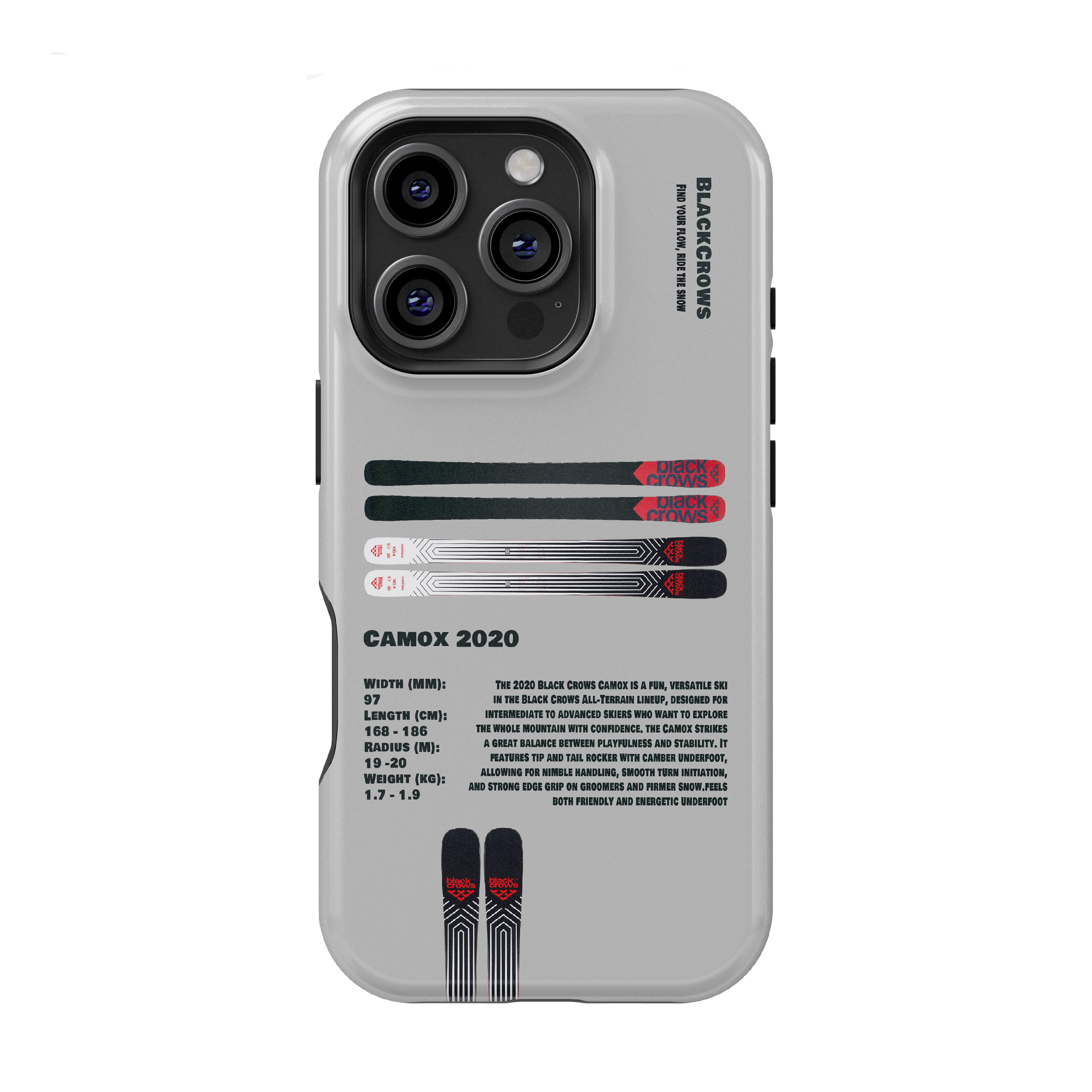 Étui de téléphone BlackCrows Vertis Birdie Ski
