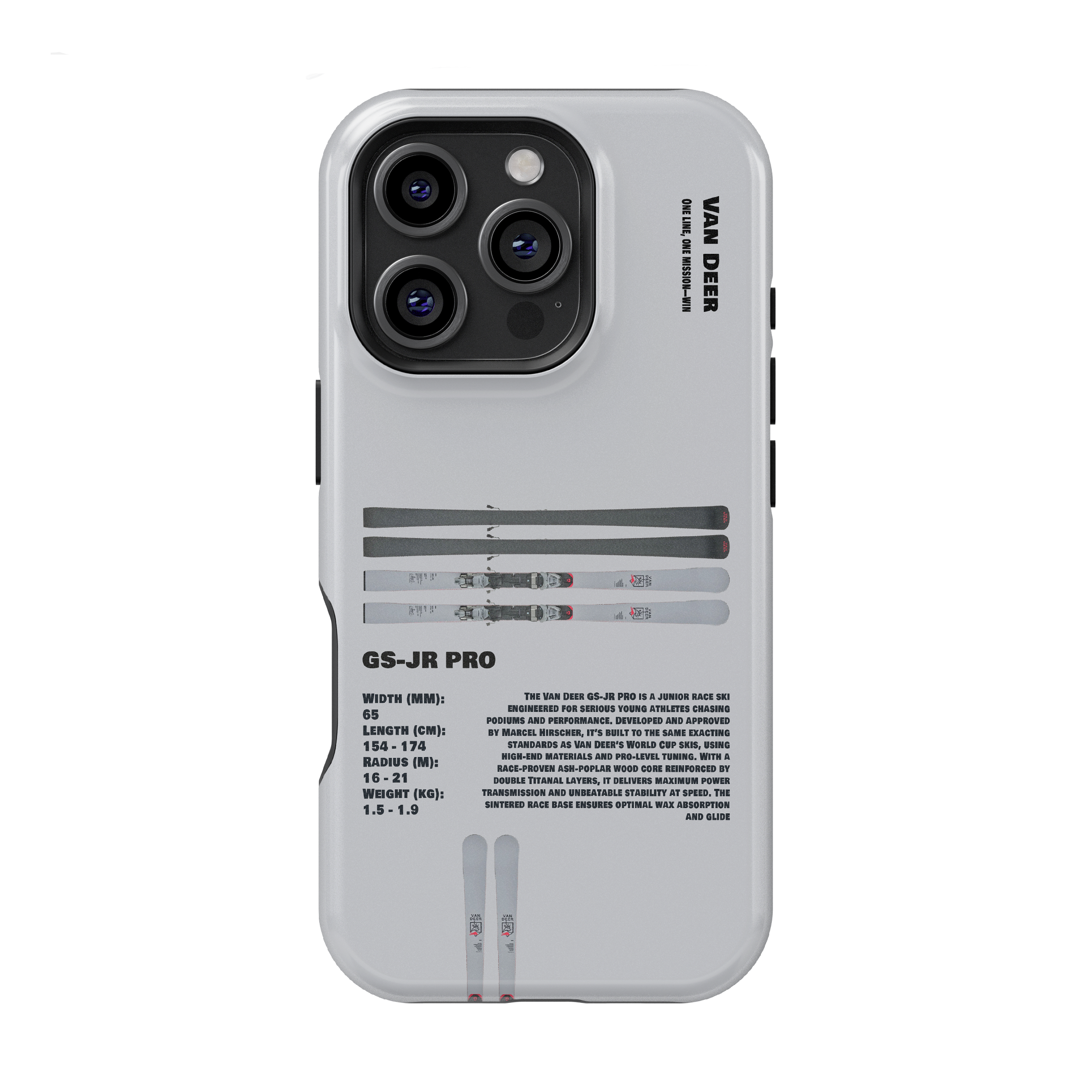 Van Deer GS JR PRO Ski Phone Case