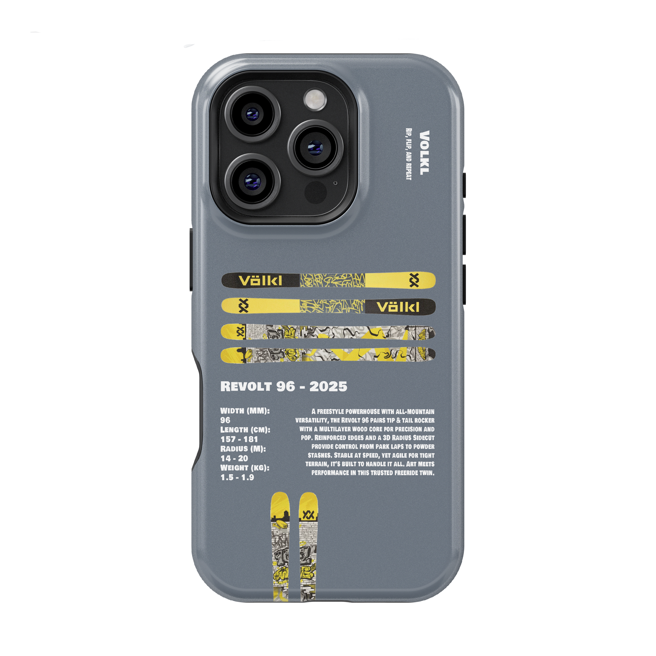 Étui de téléphone Volkl Revolt 96 2025 Ski