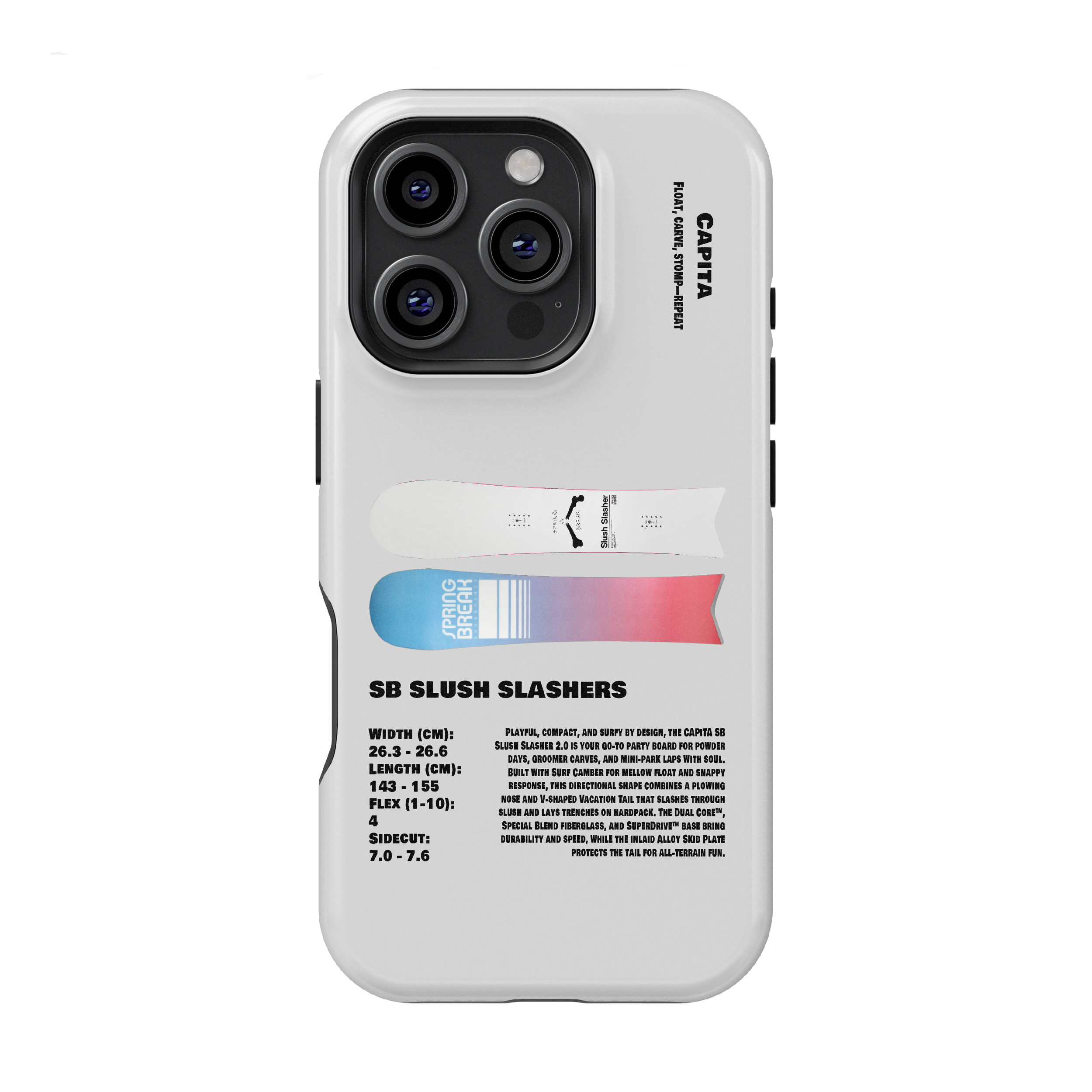 Capita SB Slush Slashers Snowboard Phone Case