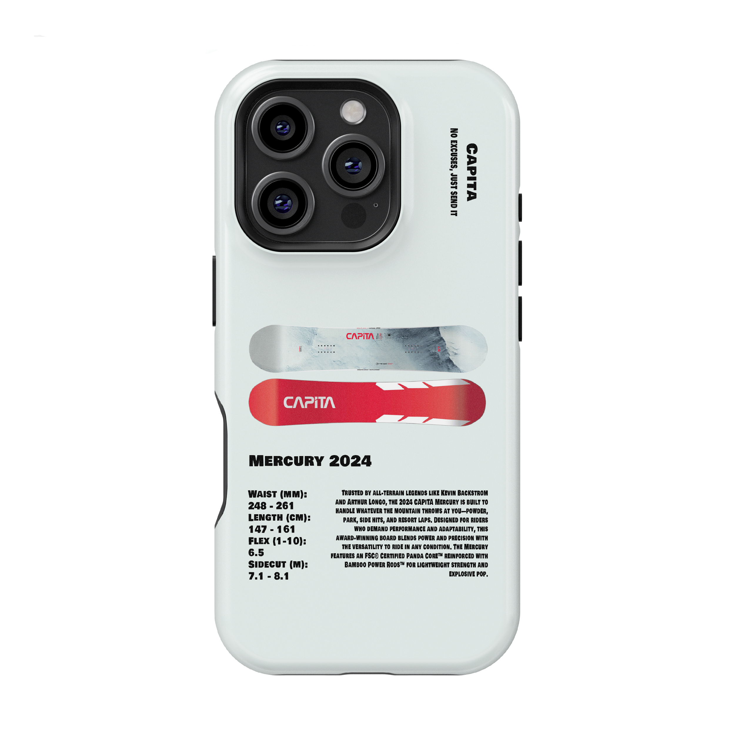 Capita Mercury 2024 Snowboard Phone Case – Skiingcreed