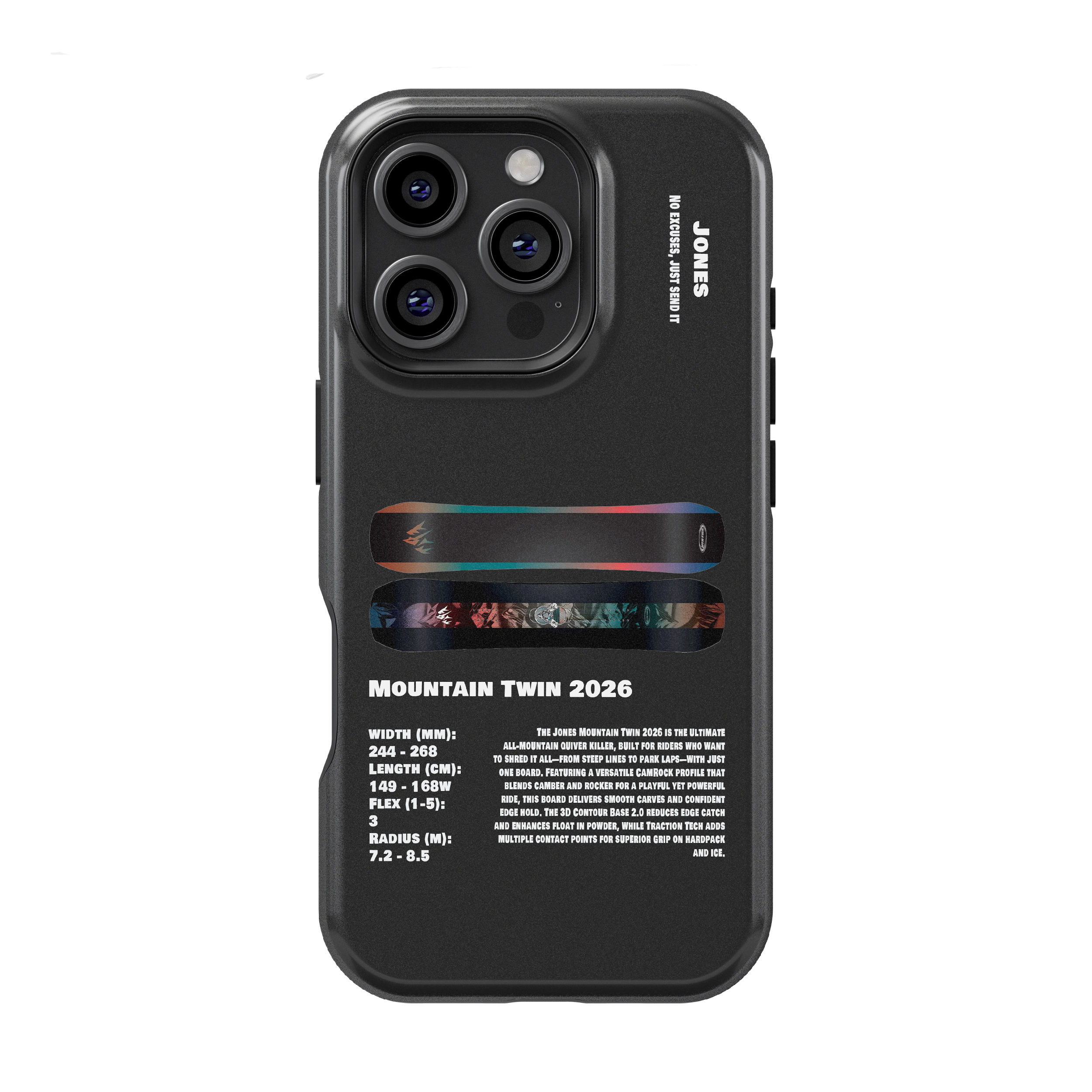 Jones Mountain Twin 2026 Snowboard Phone Case