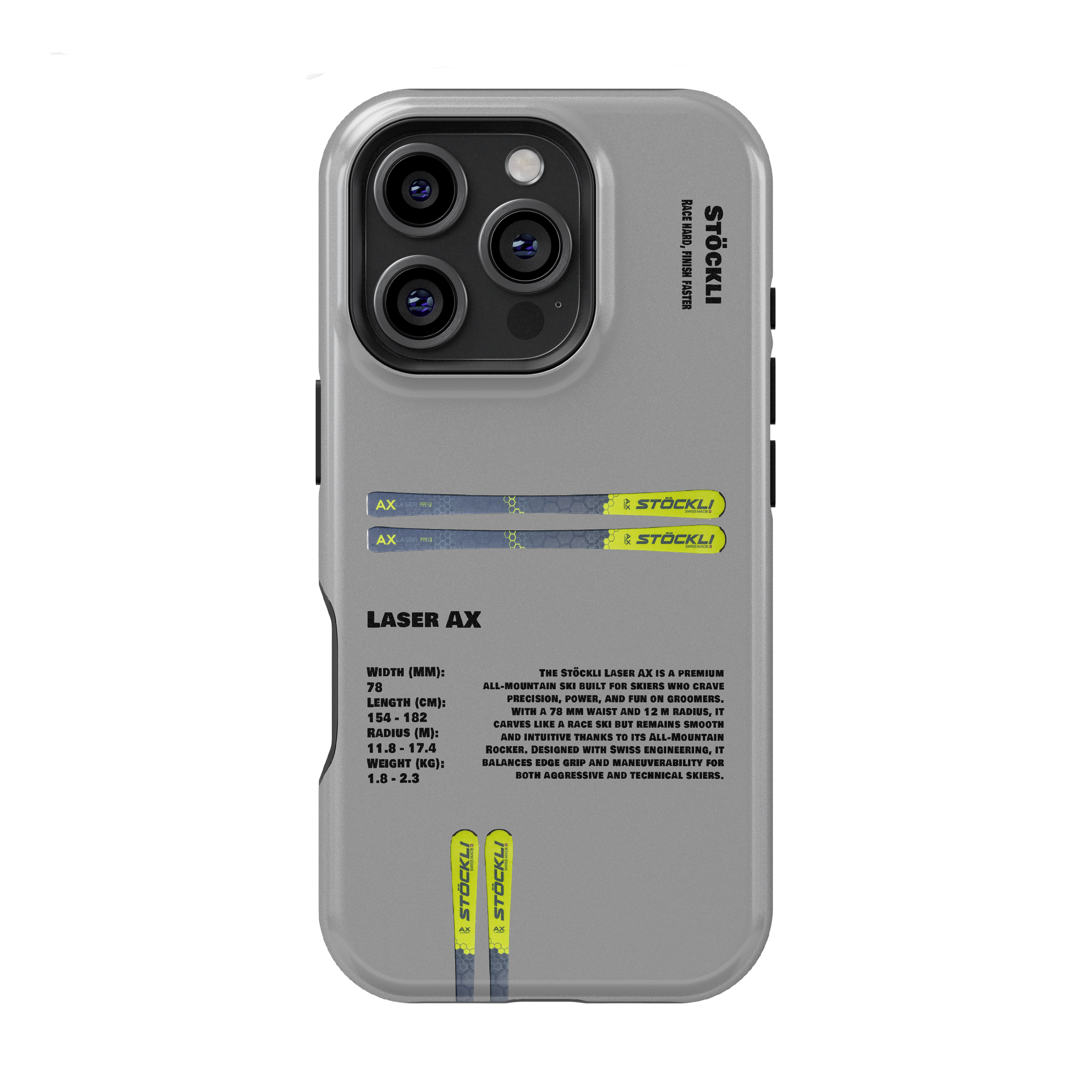 Étui de téléphone Stockli Laser AX Ski