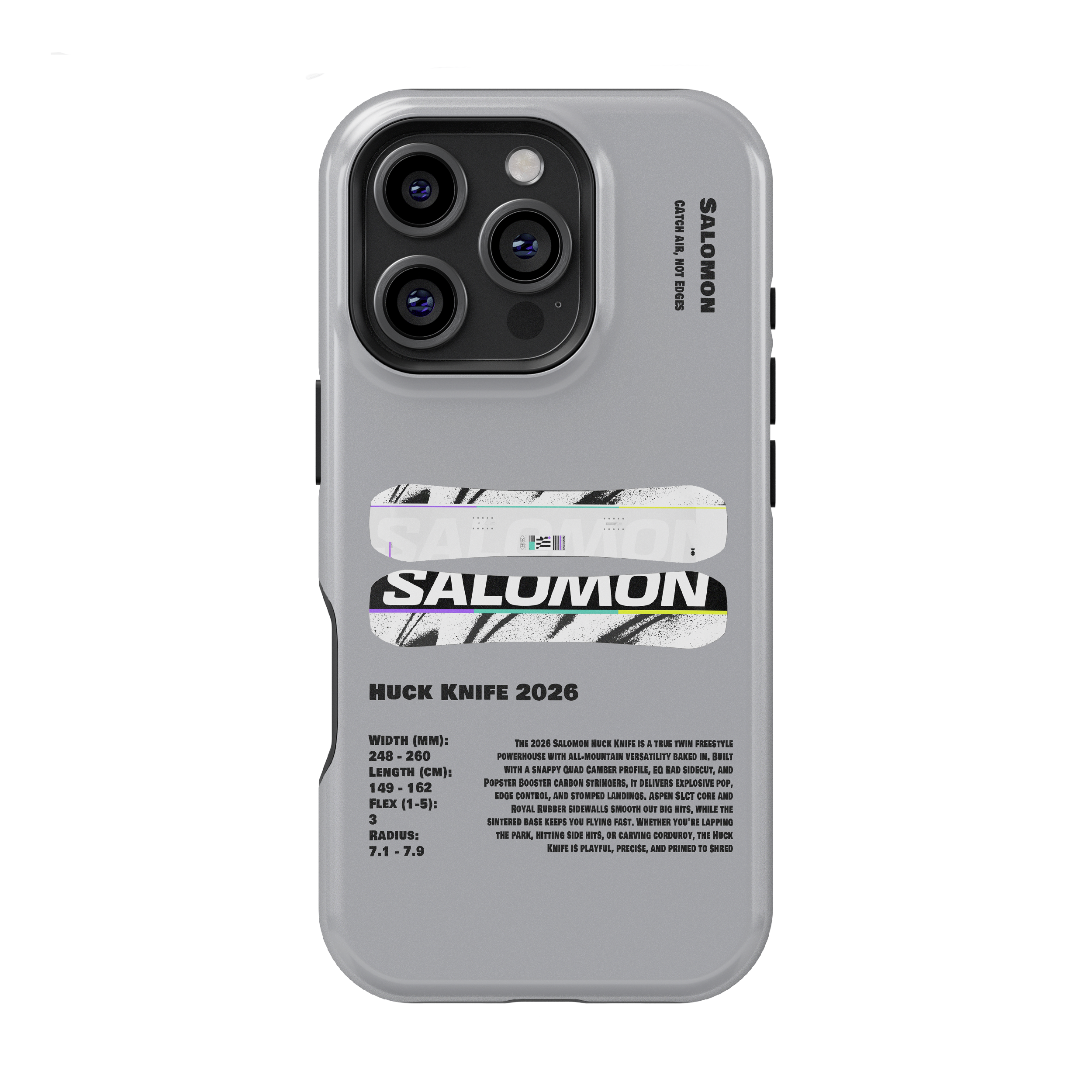 Étui de téléphone Salomon Abstract 2025 Snowboard