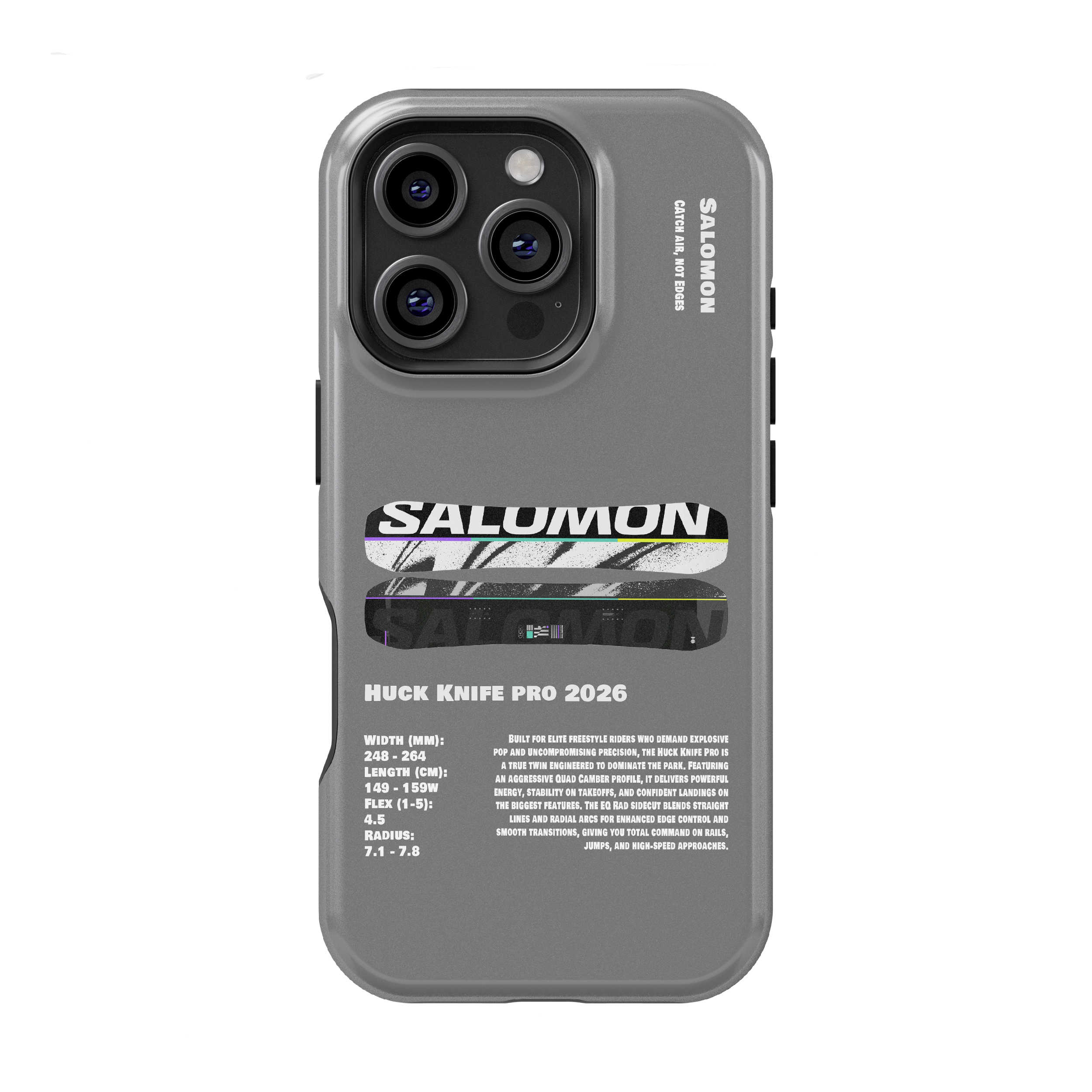 Salomon Huck Knife Pro 2026 Snowboard Phone Case