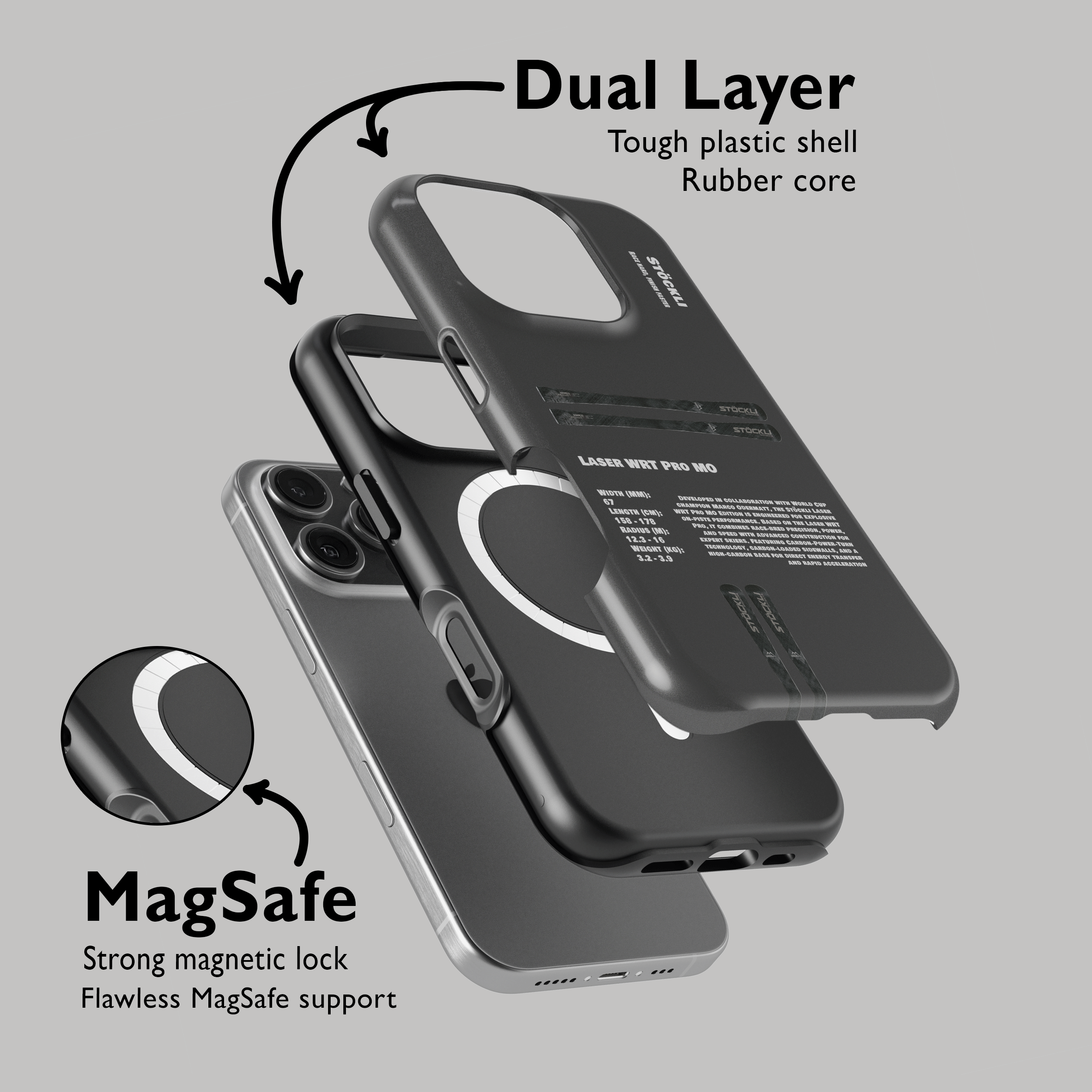 Étui de téléphone Stockli Laser SL FIS Ski