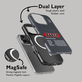 Baker Brand Logo Black Skateboard Phone Case