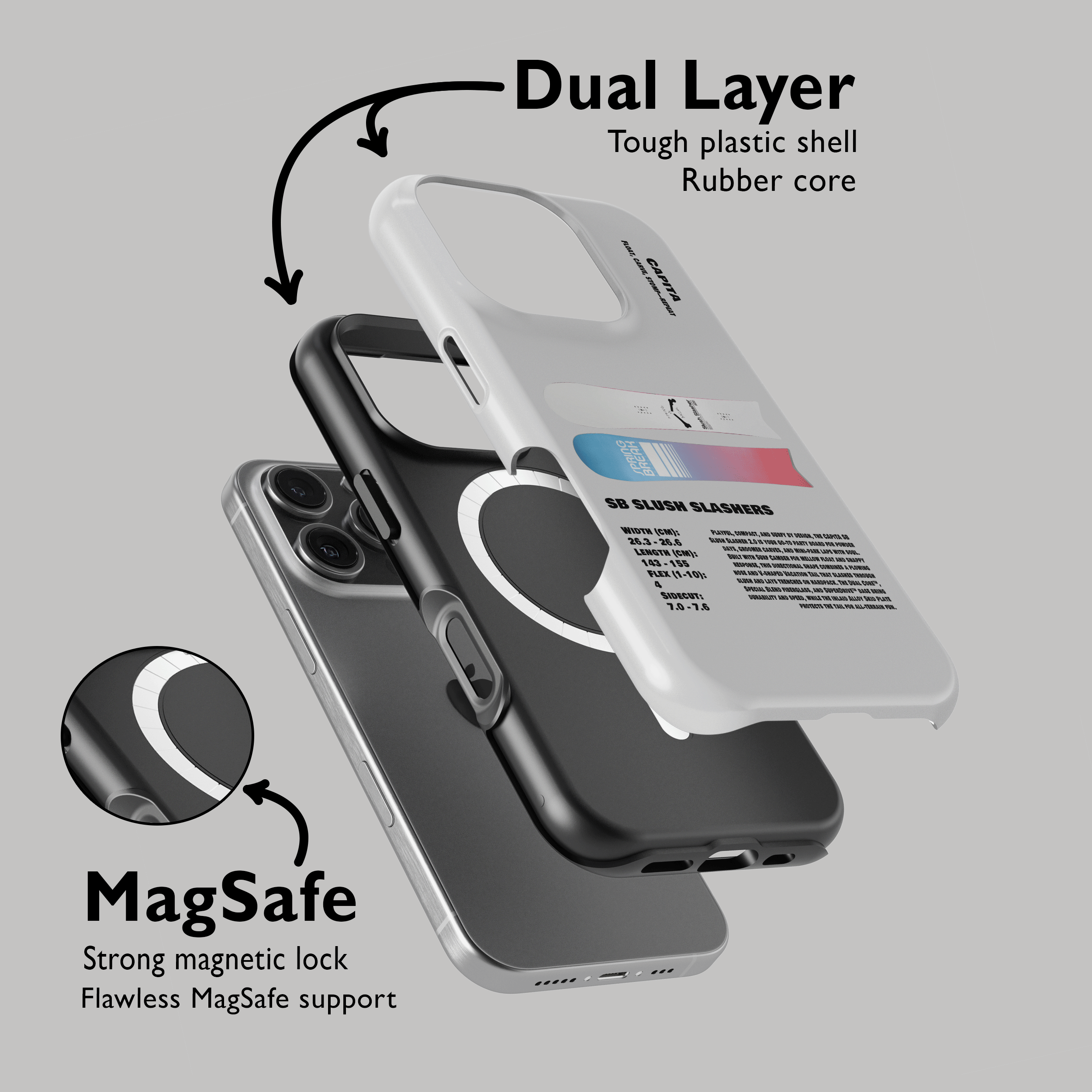 Capita SB Slush Slashers Snowboard Phone Case