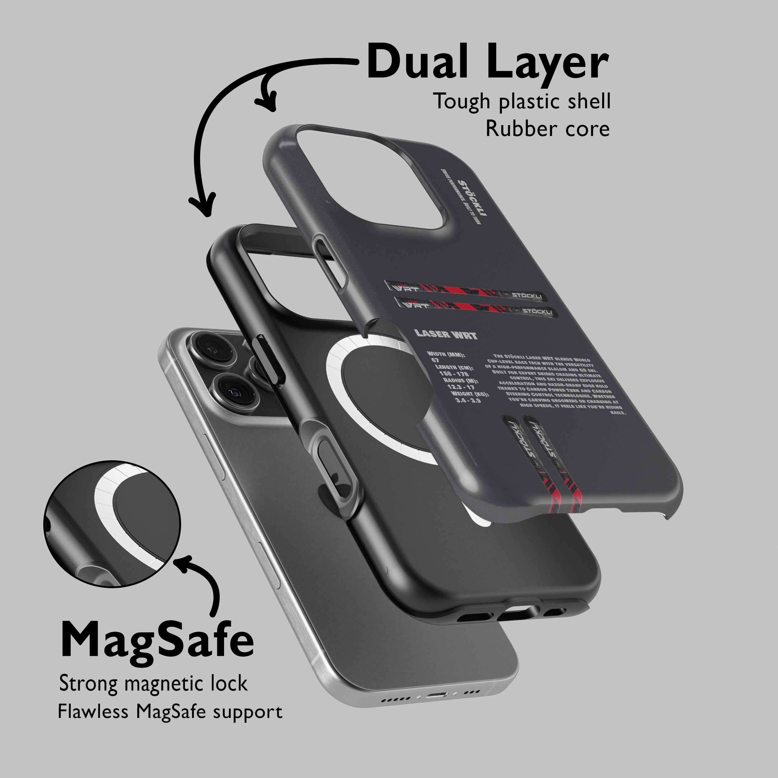 Étui de téléphone Stockli Laser SL FIS Ski