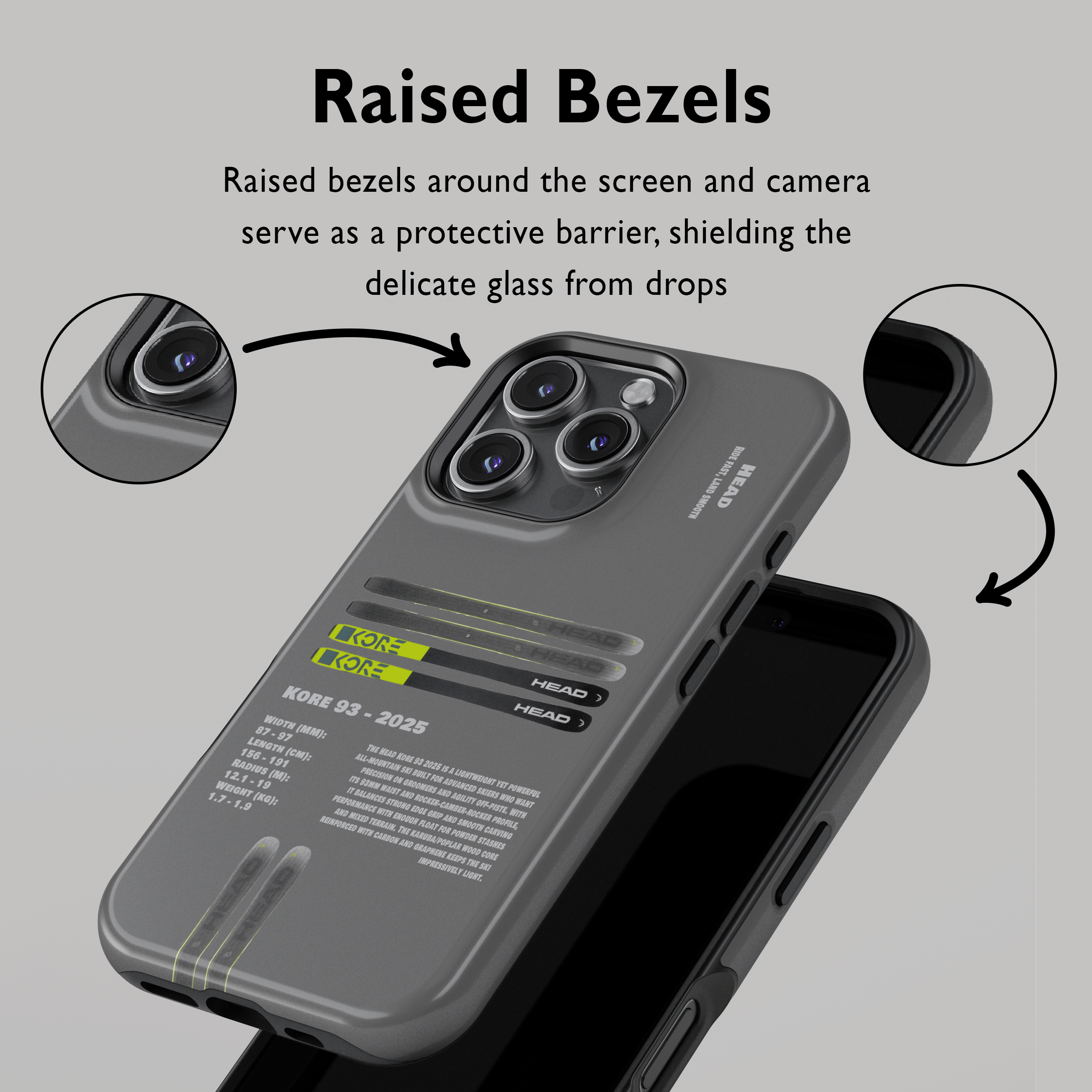 Head Kore 93 2025 Ski Phone Case