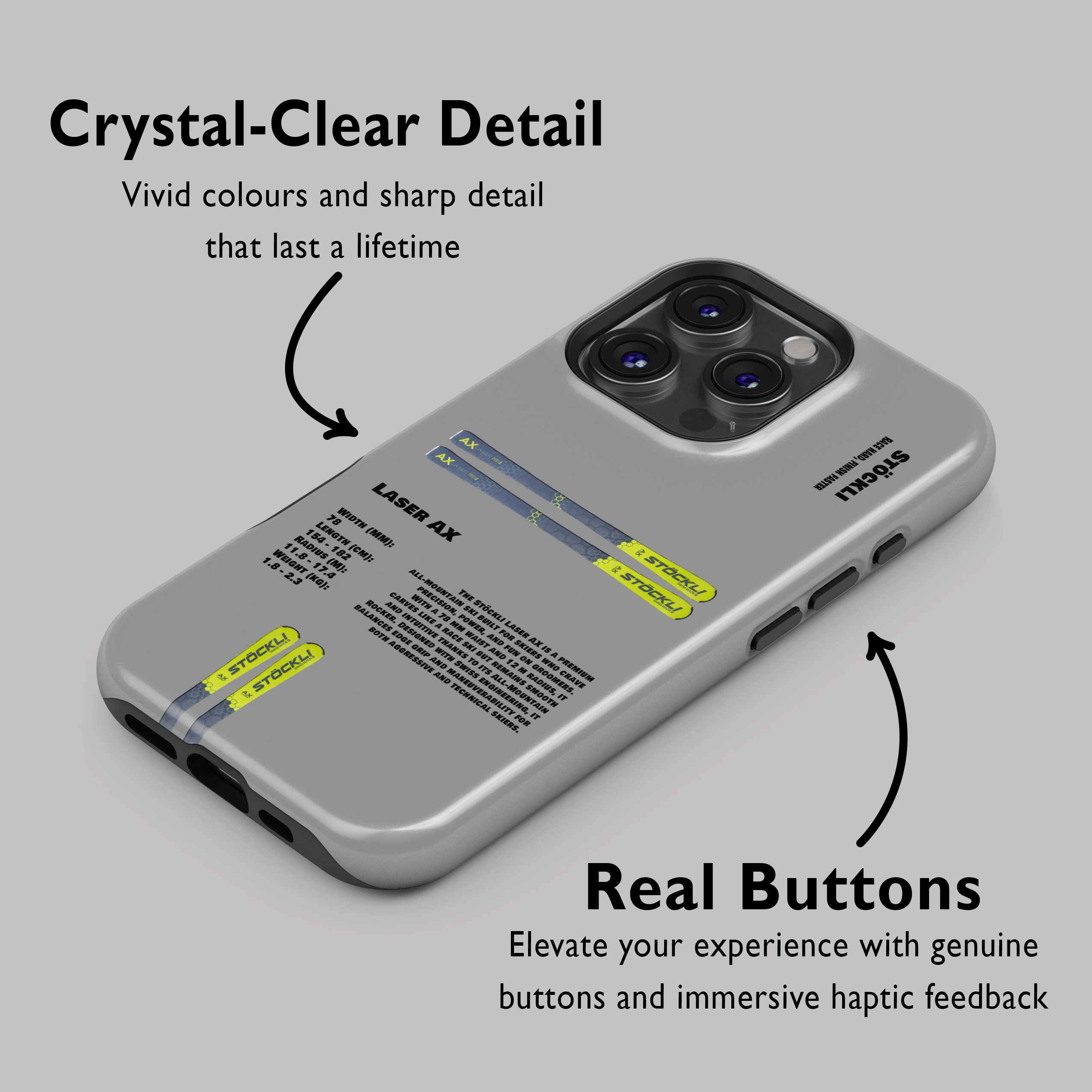 Étui de téléphone Stockli Laser AX Ski