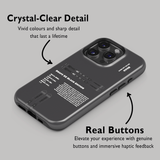 Head Shape SX Black Edition Ski Phone Case