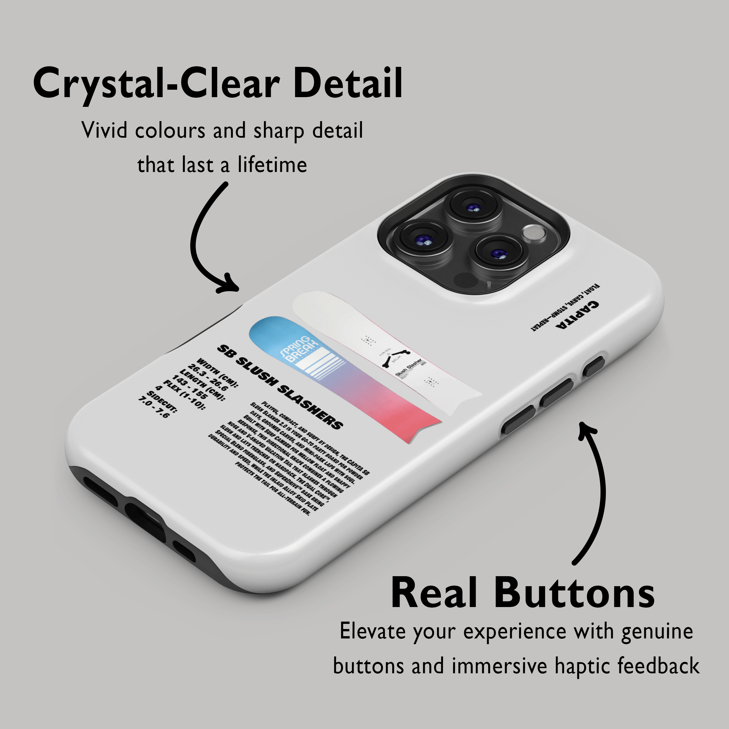 Capita SB Slush Slashers Snowboard Phone Case