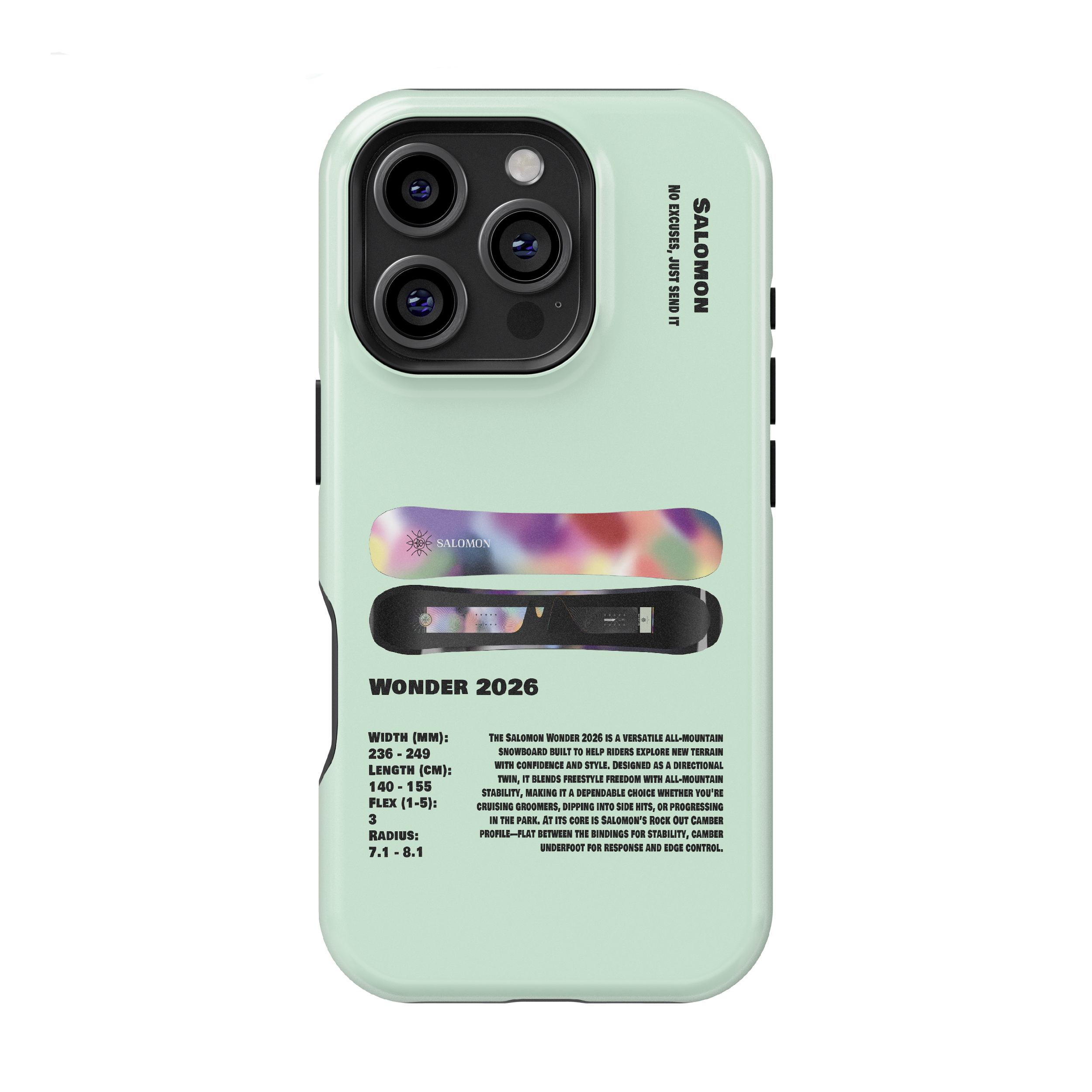 Salomon Wonder 2026 Snowboard Phone Case