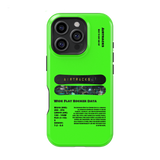 Airtracks Wide Flat Rocker Data Snowboard Phone Case