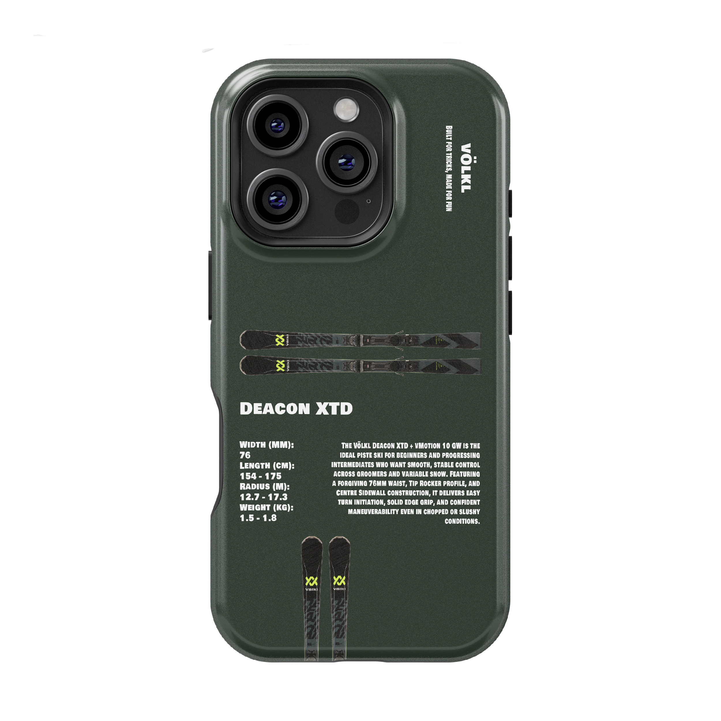 Volkl Deacon XTD Ski Phone Case