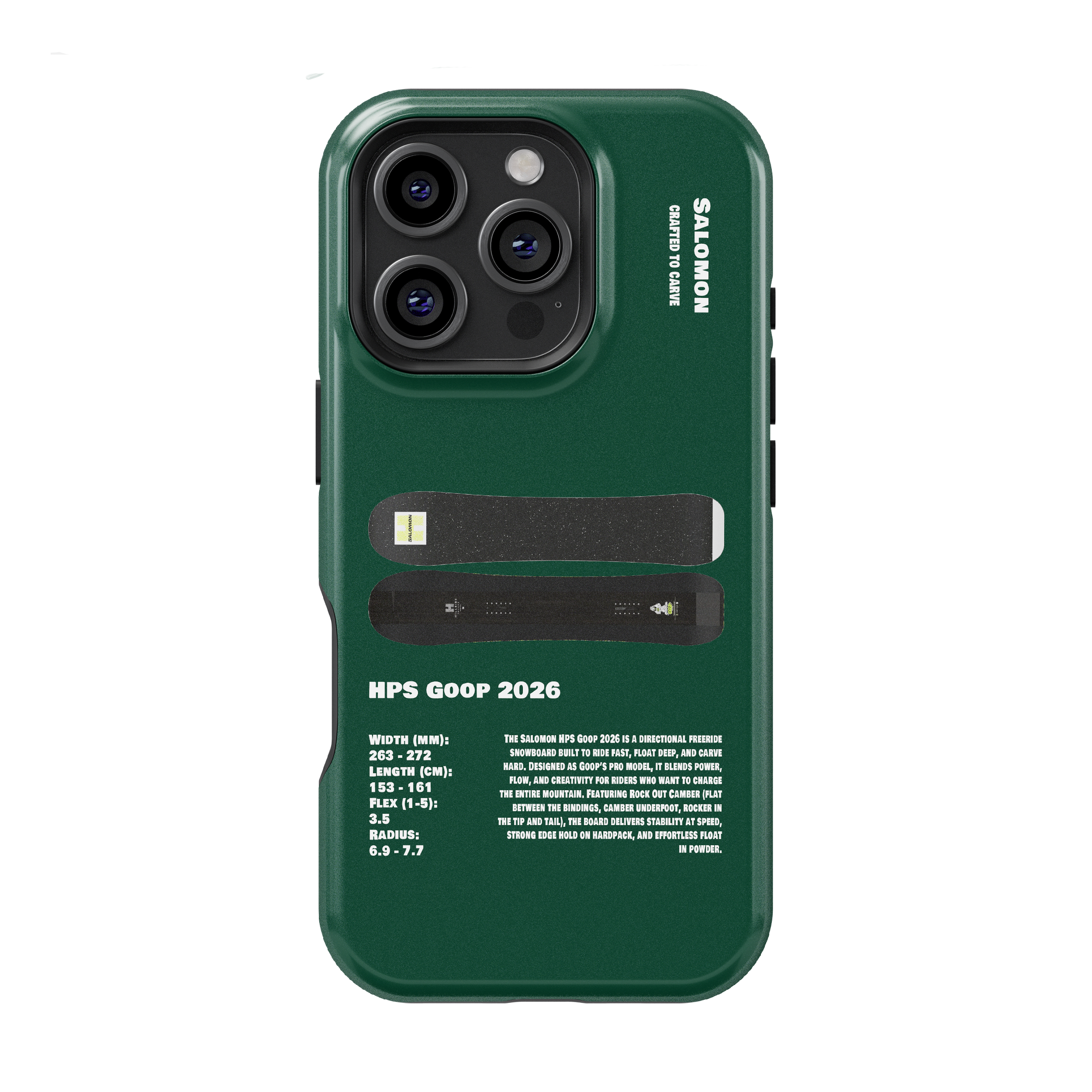 Salomon HPS Goop 2026 Snowboard Phone Case
