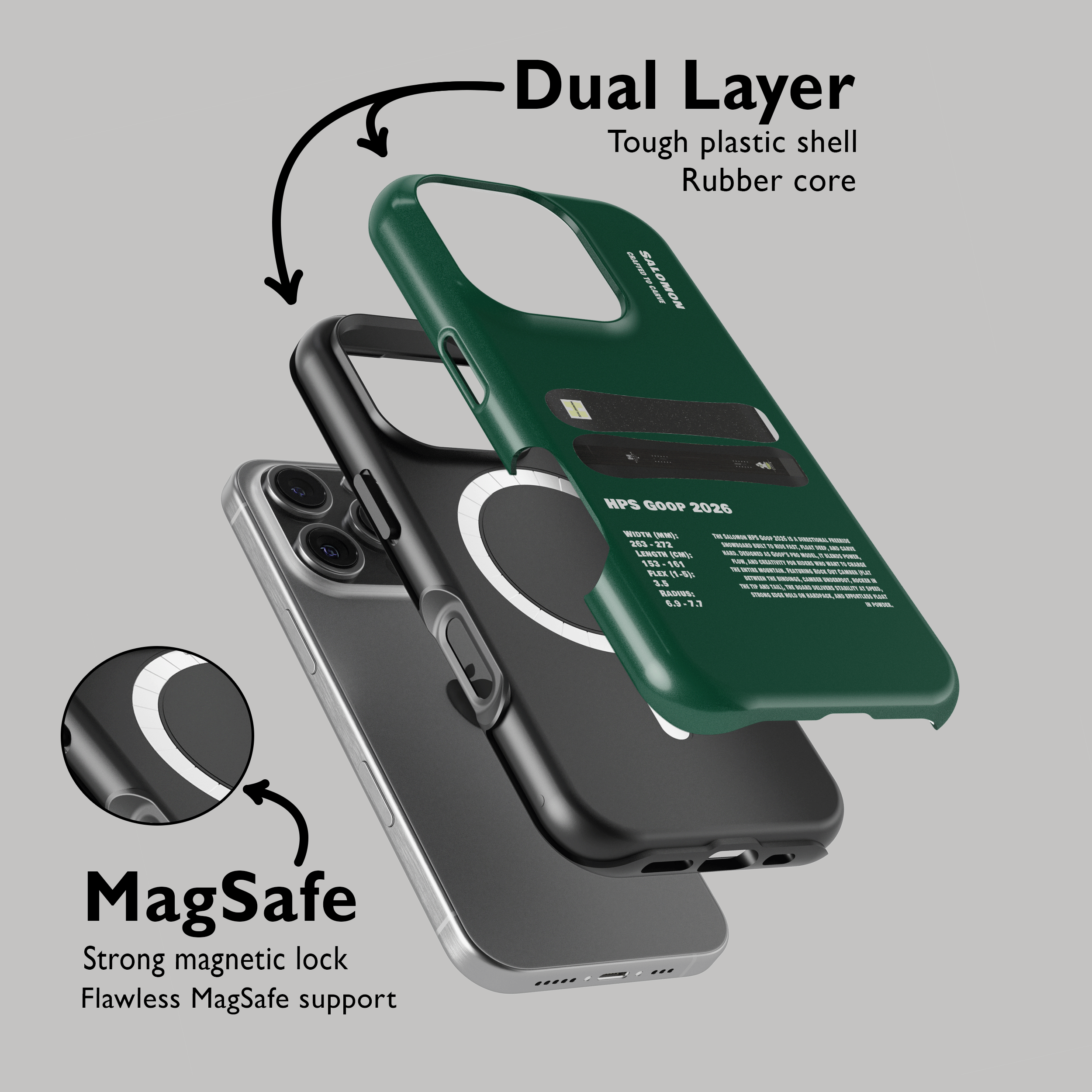 Salomon HPS Goop 2026 Snowboard Phone Case