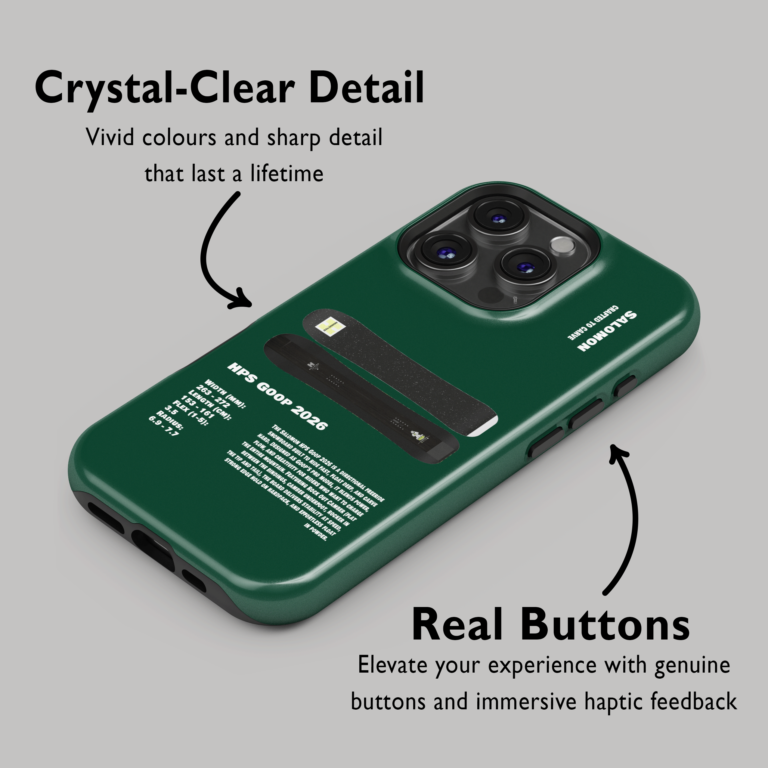 Salomon HPS Goop 2026 Snowboard Phone Case