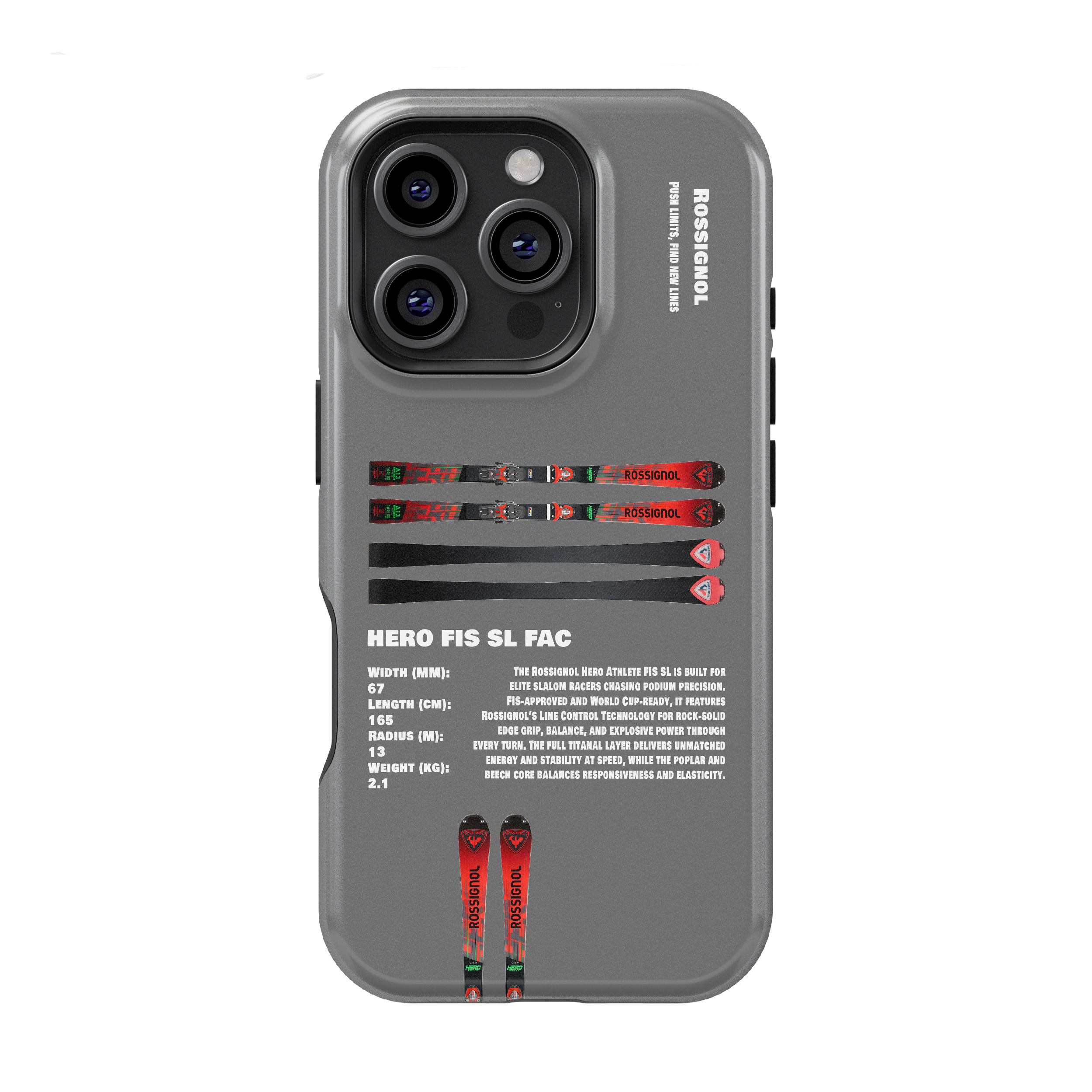 Rossignol Hero Fis SL Fac Ski Phone Case