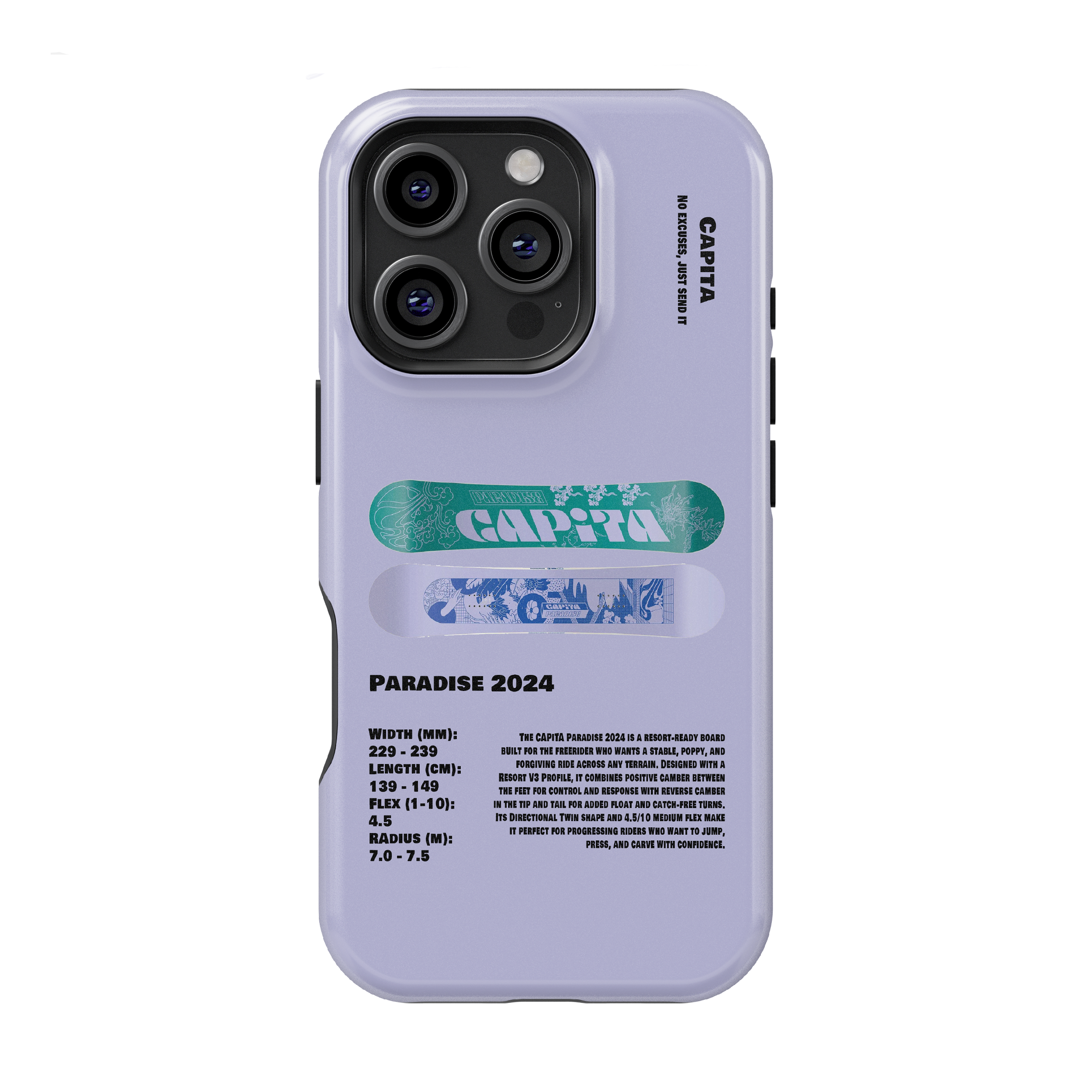 Capita Paradise 2024 Snowboard Phone Case