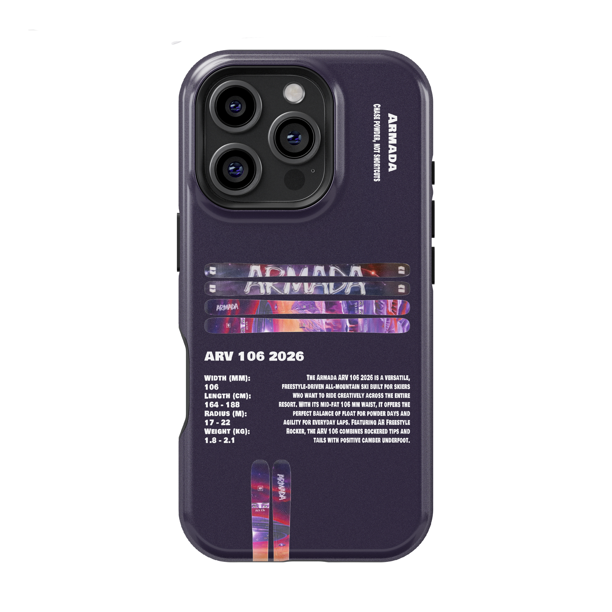 Armada ARV 106 2026 Ski Phone Case