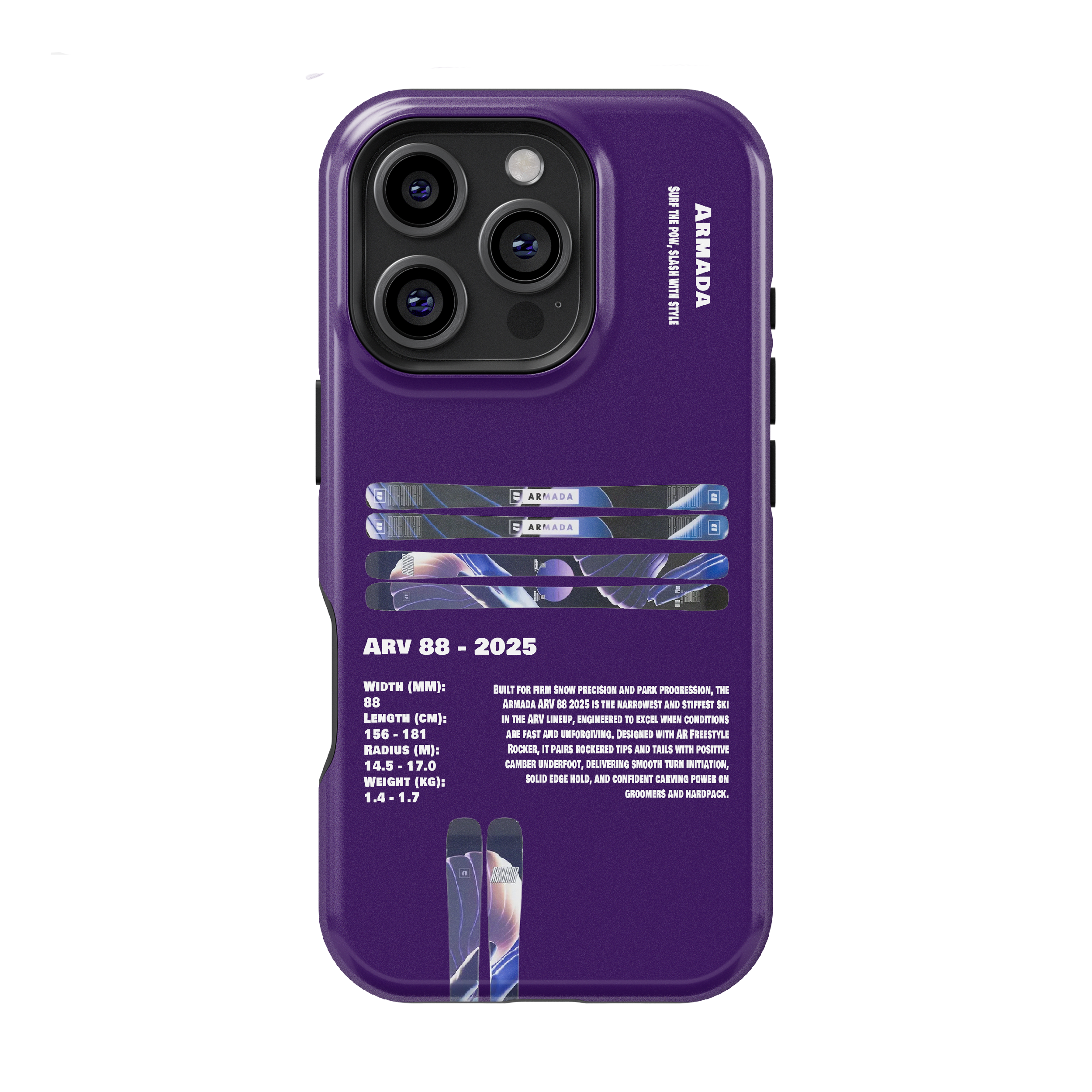 Armada ARV 88 2025 Ski Phone Case