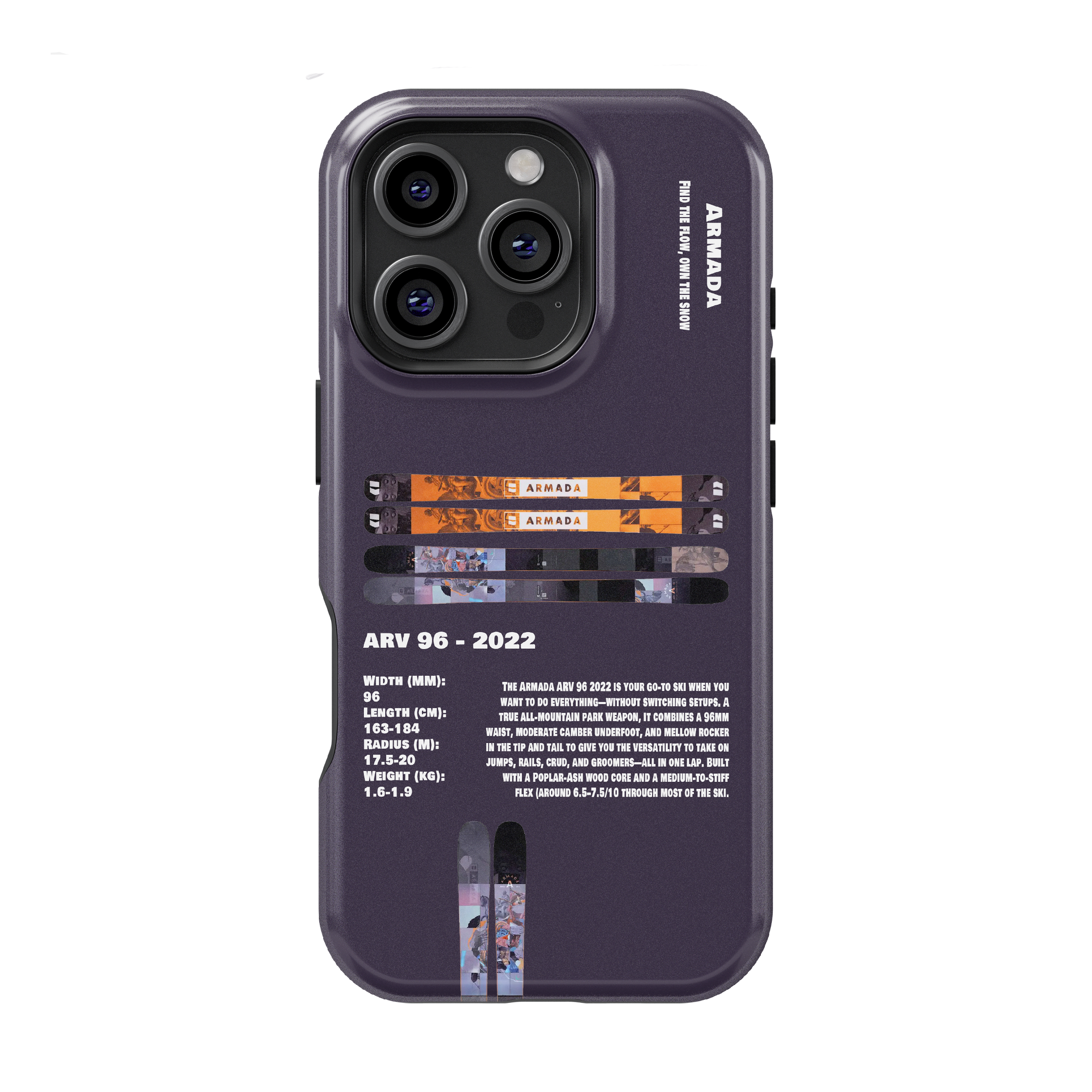 Armada ARV 96 2022 Ski Phone Case