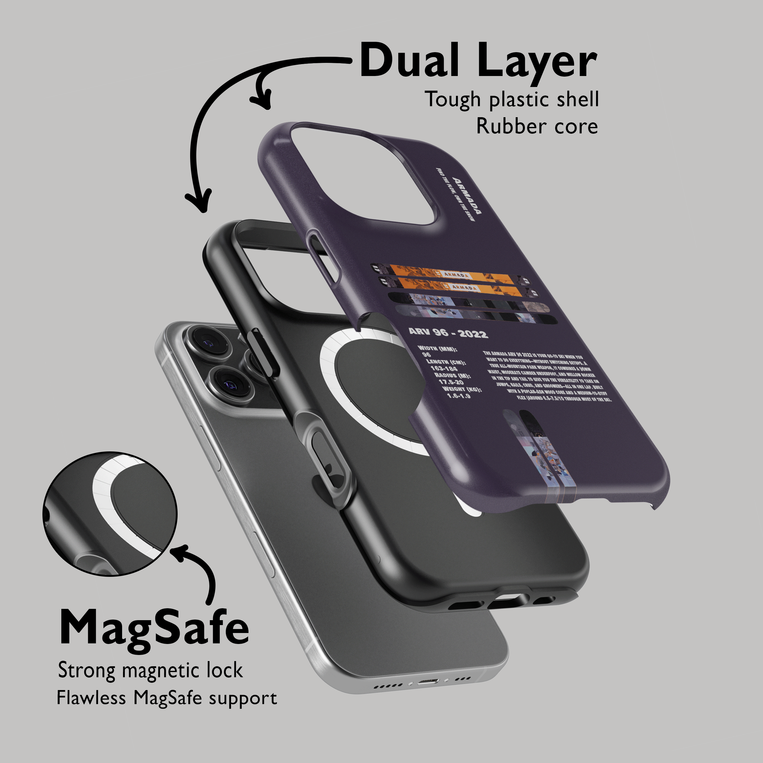 Armada ARV 96 2022 Ski Phone Case
