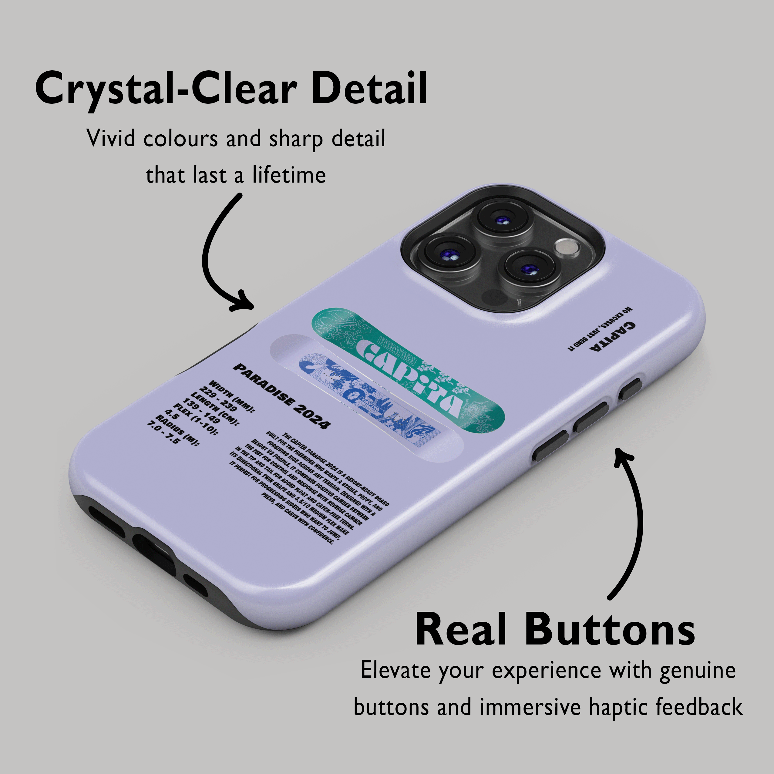 Capita Paradise 2024 Snowboard Phone Case