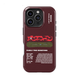Burton Family Tree Hometown Snowboard Phone Case