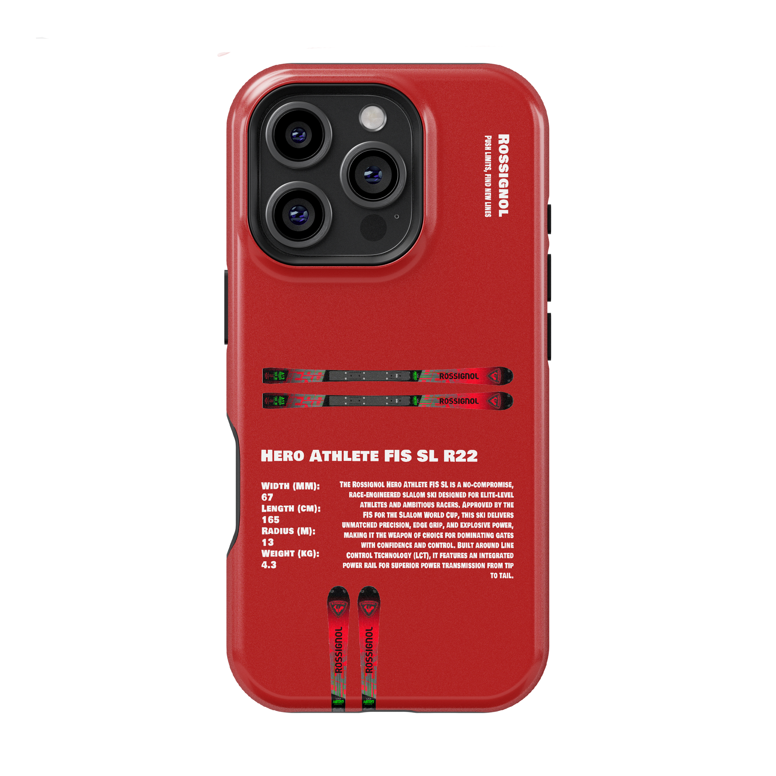 Rossignol Hero Athlete FIS SL R22 Ski Phone Case