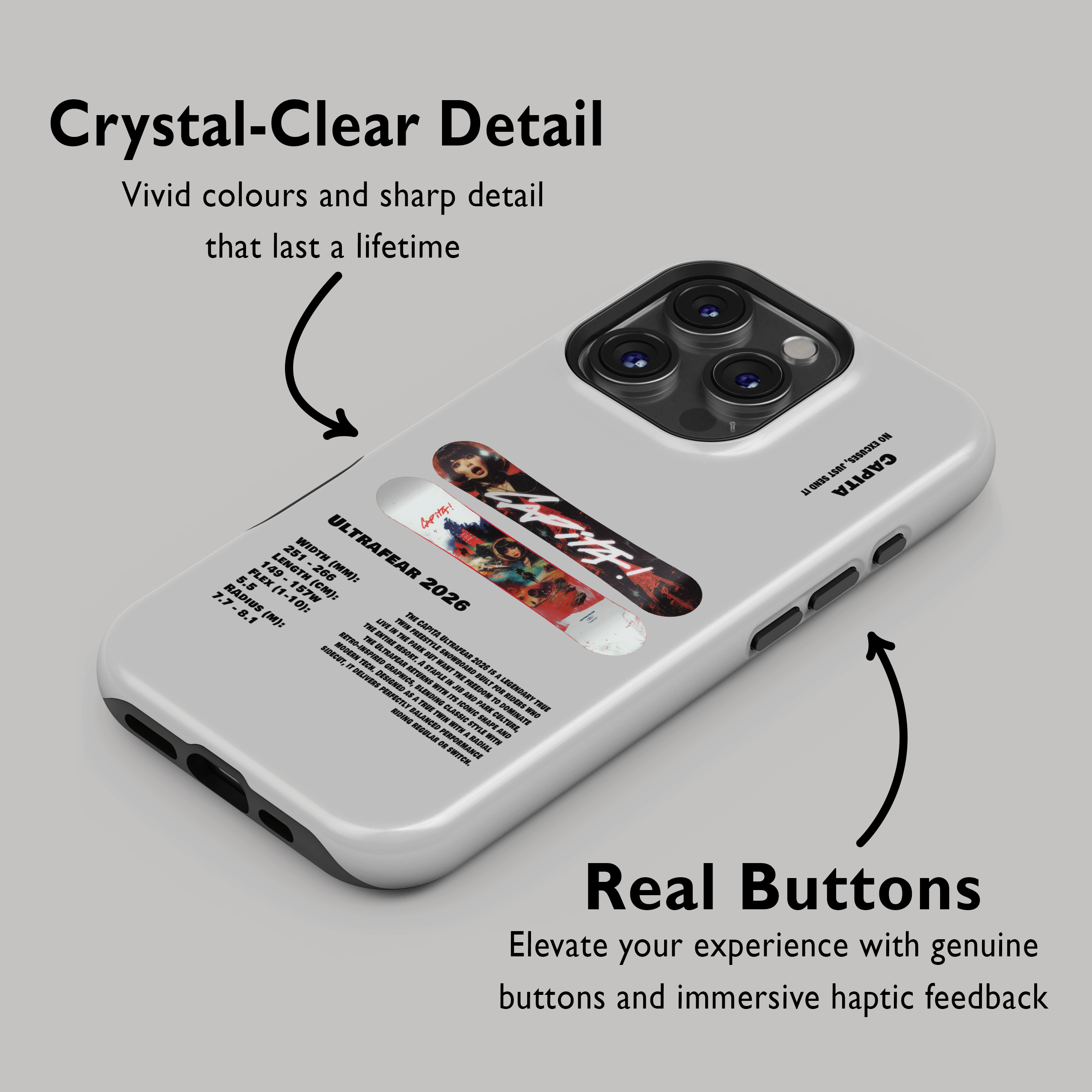 Capita Ultrafear 2026 Snowboard Phone Case