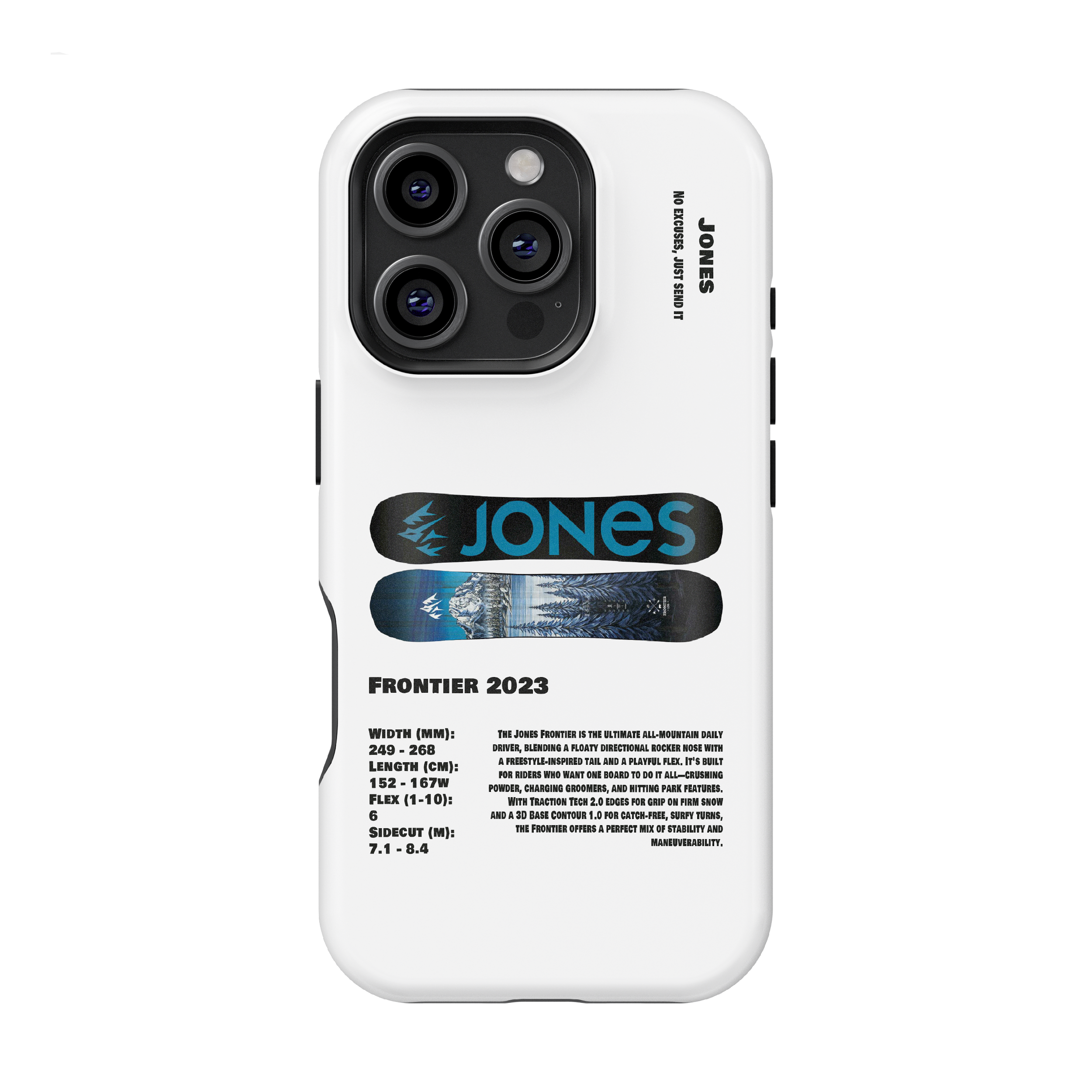 Jones Frontier 2023 Snowboard Phone Case