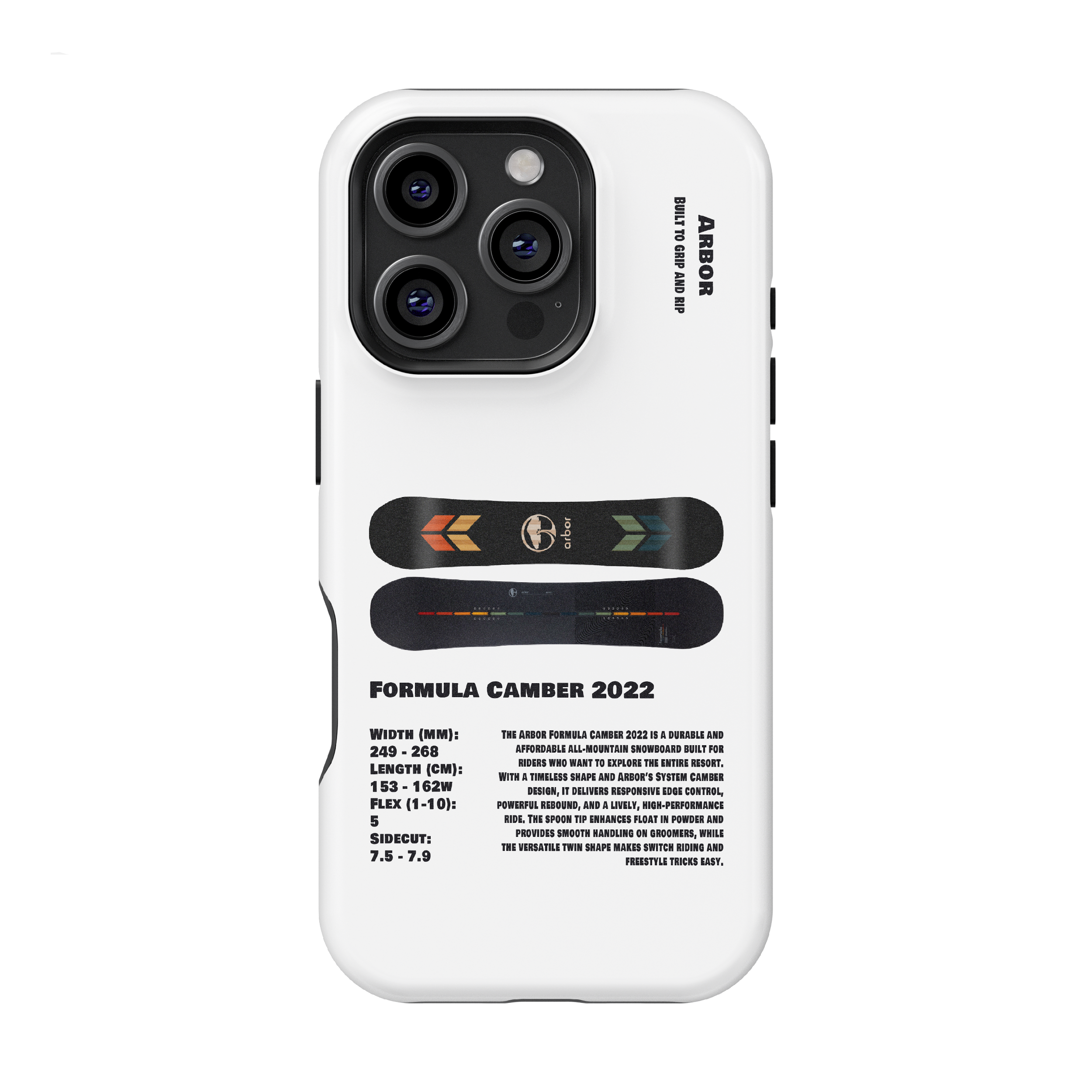 Étui de téléphone Capita Mega Death Snowboard