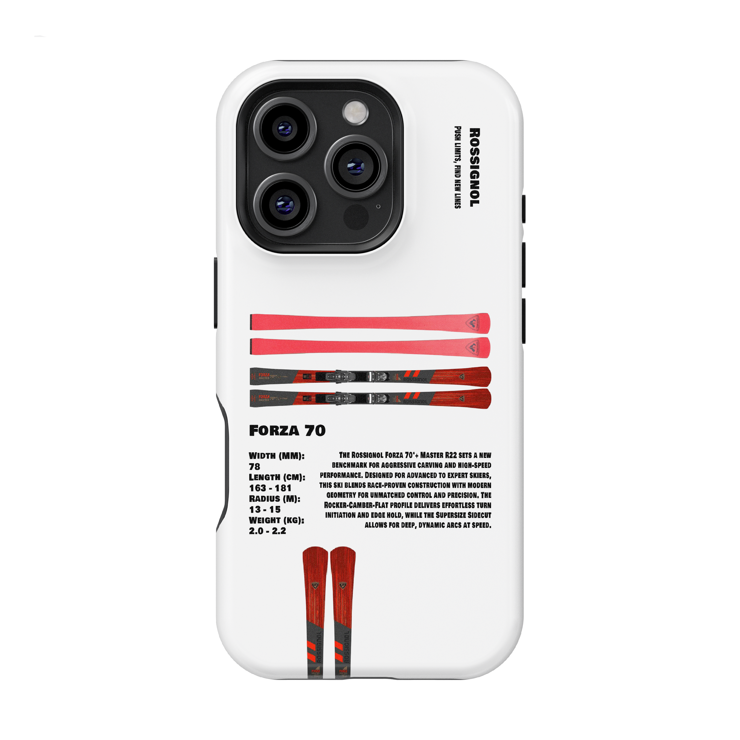 Rossignol Nightingale Forza Ski Phone Case